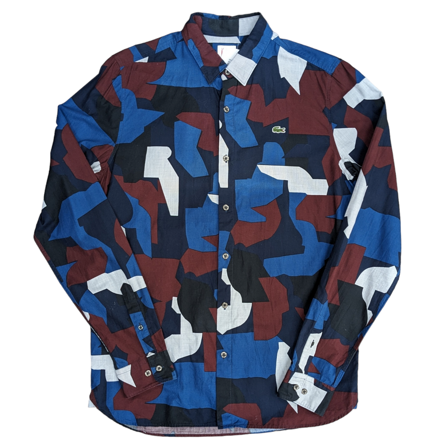 Lacoste Patterned Shirt Size M