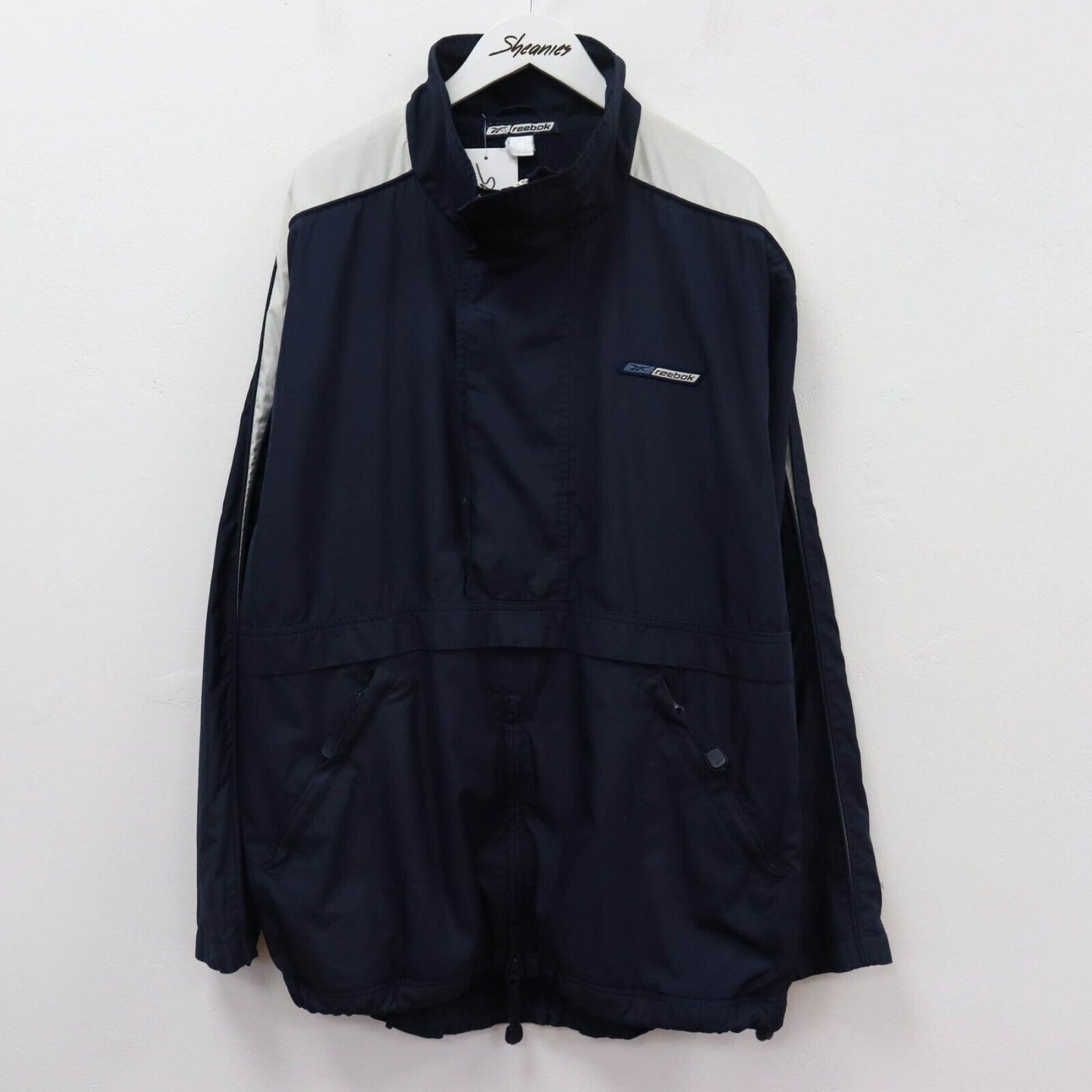 00s Reebok 1/2 Zip Windbreaker Size L