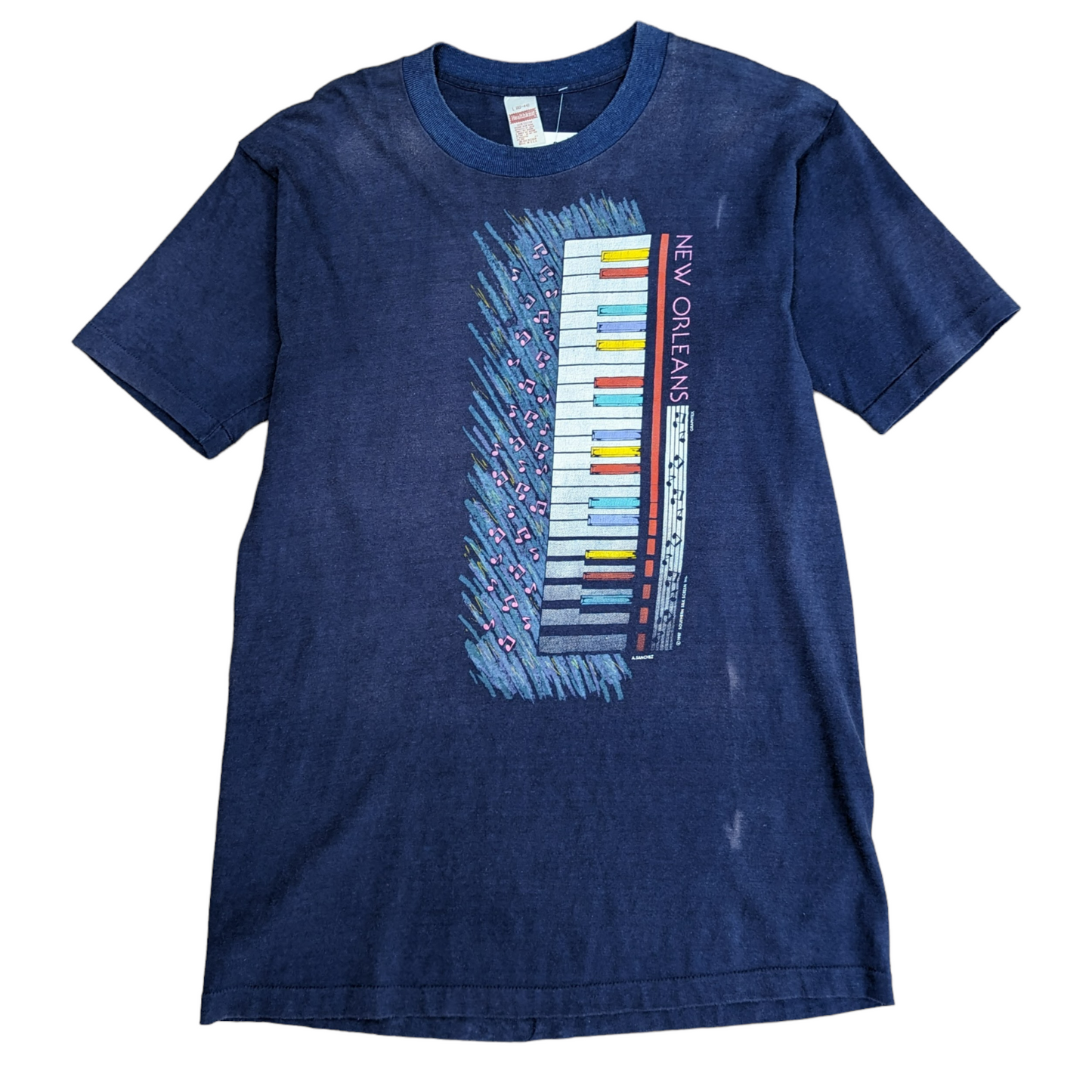 80s New Orleans Graphic T-Shirt Size L