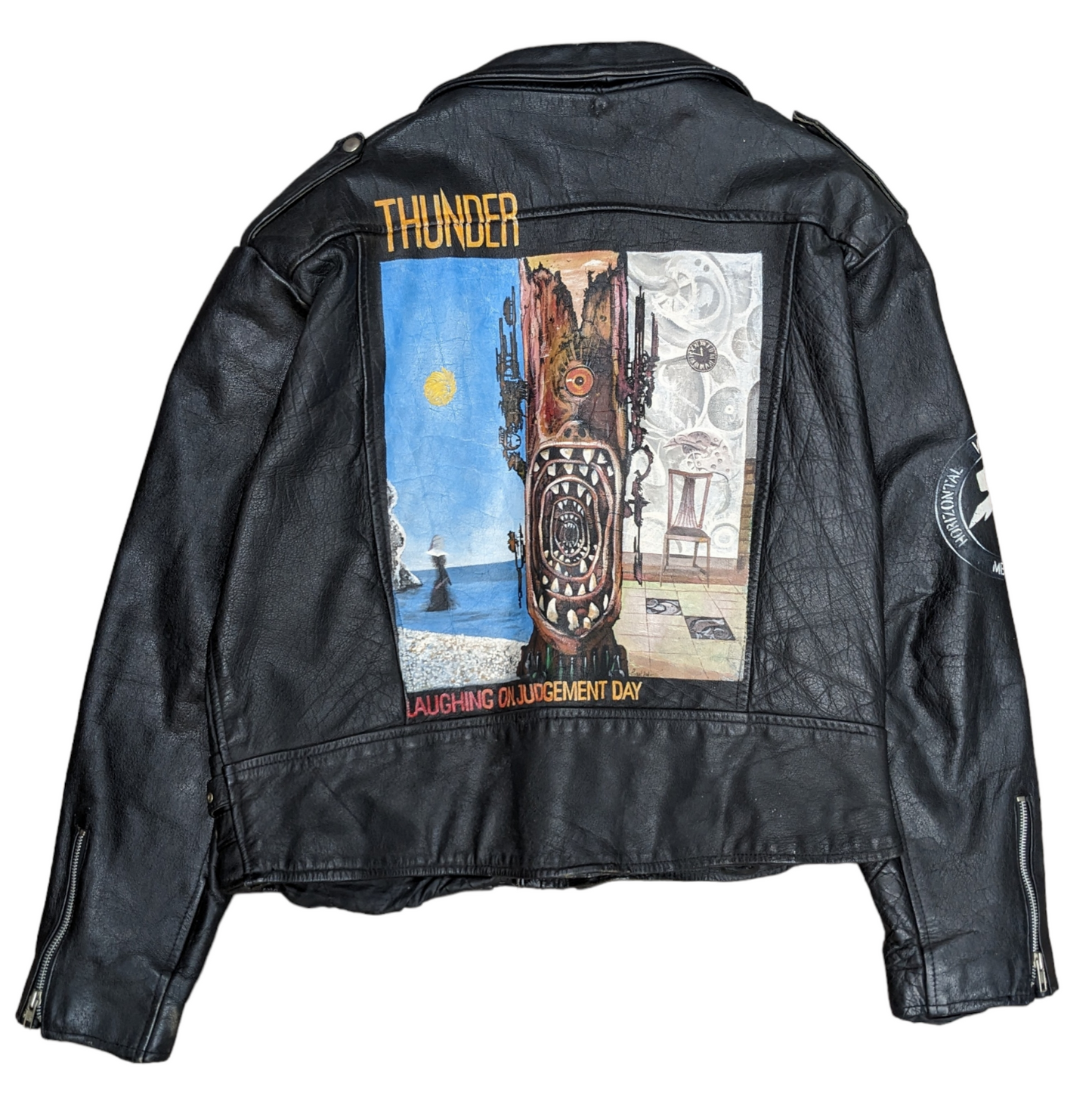 Vintage Thunder Leather Jacket Size M