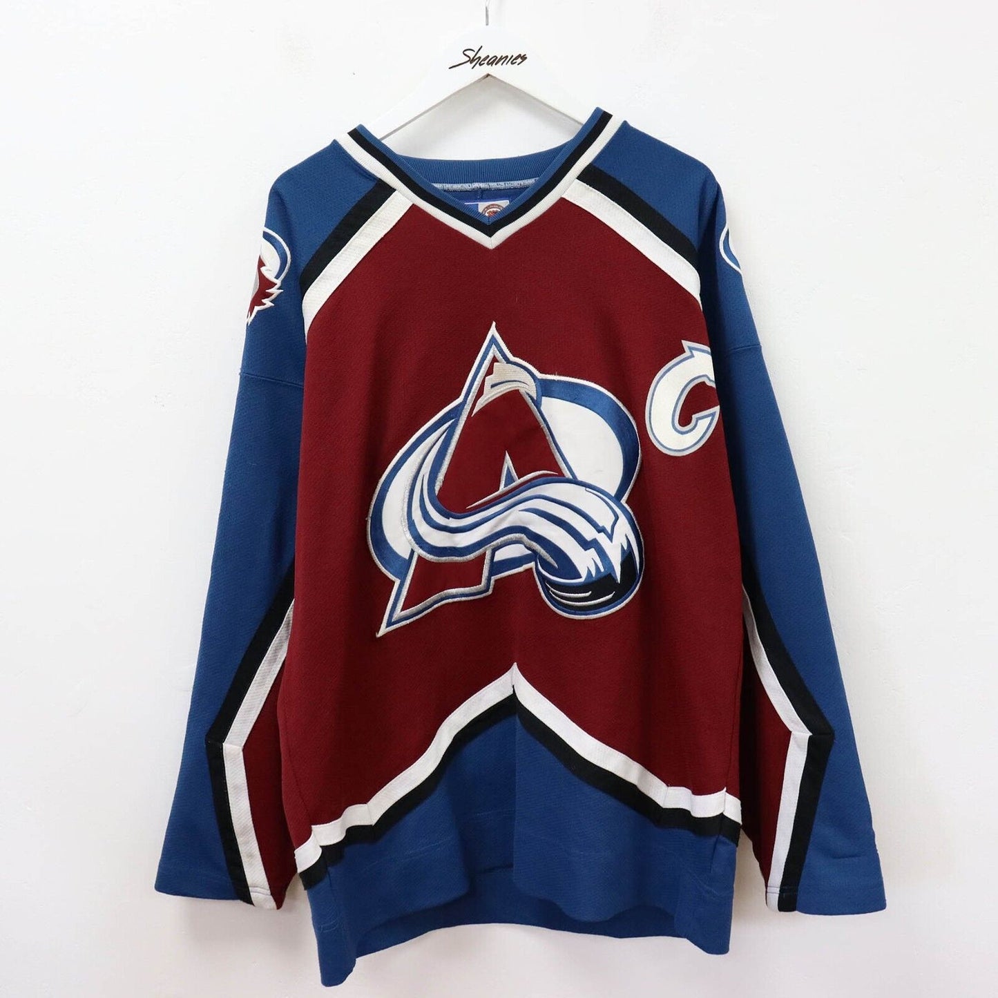 90's Starter Colorado Avalanche Sakic NHL Hockey Jersey Size M