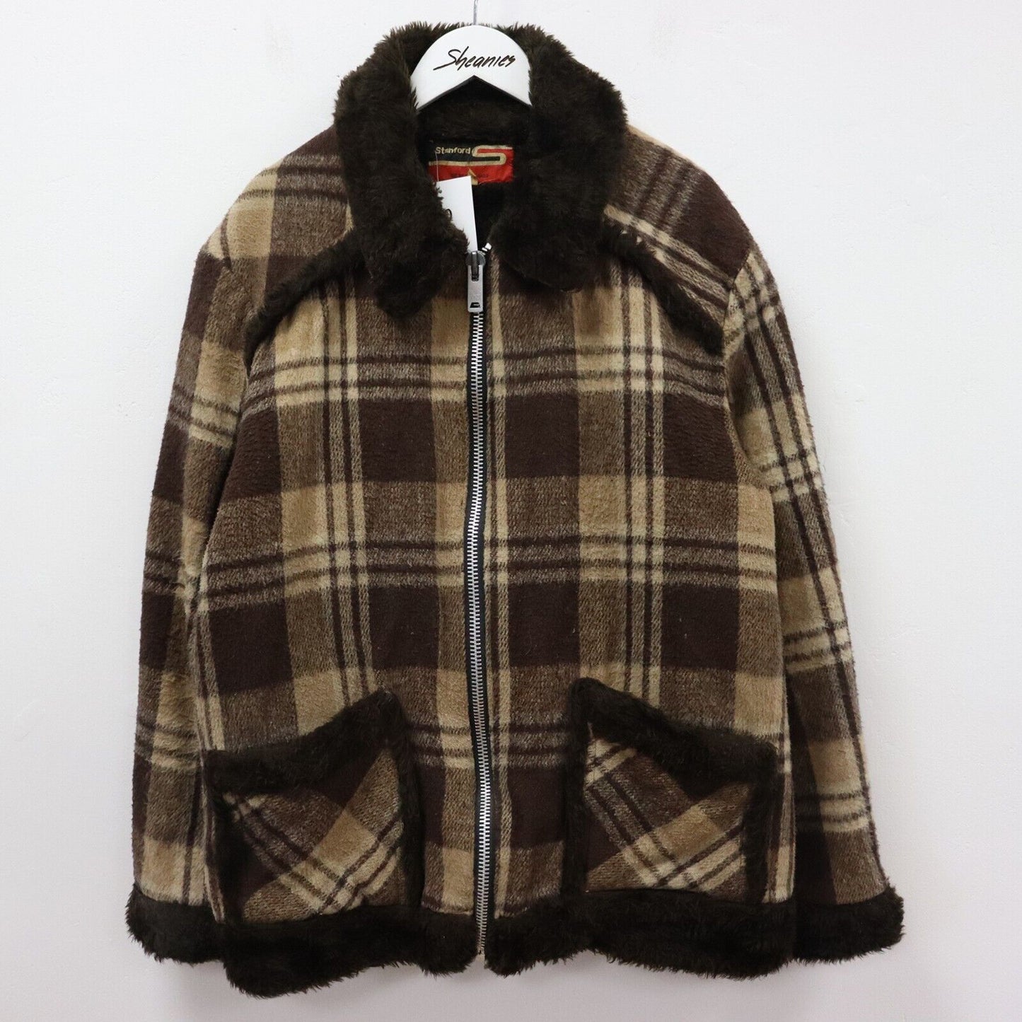 60s Wool Blend Jacket Size L