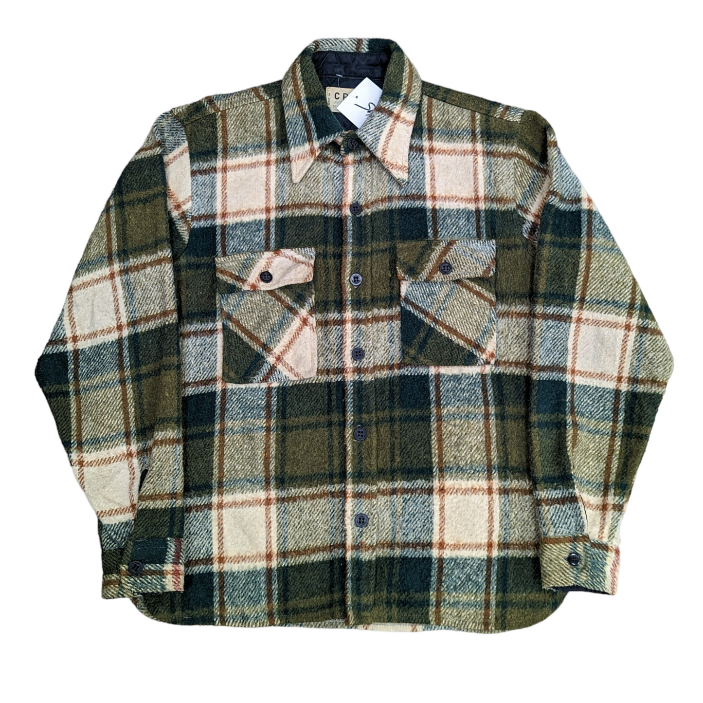 Vintage CPO Wool Blend Shirt Size XS/S