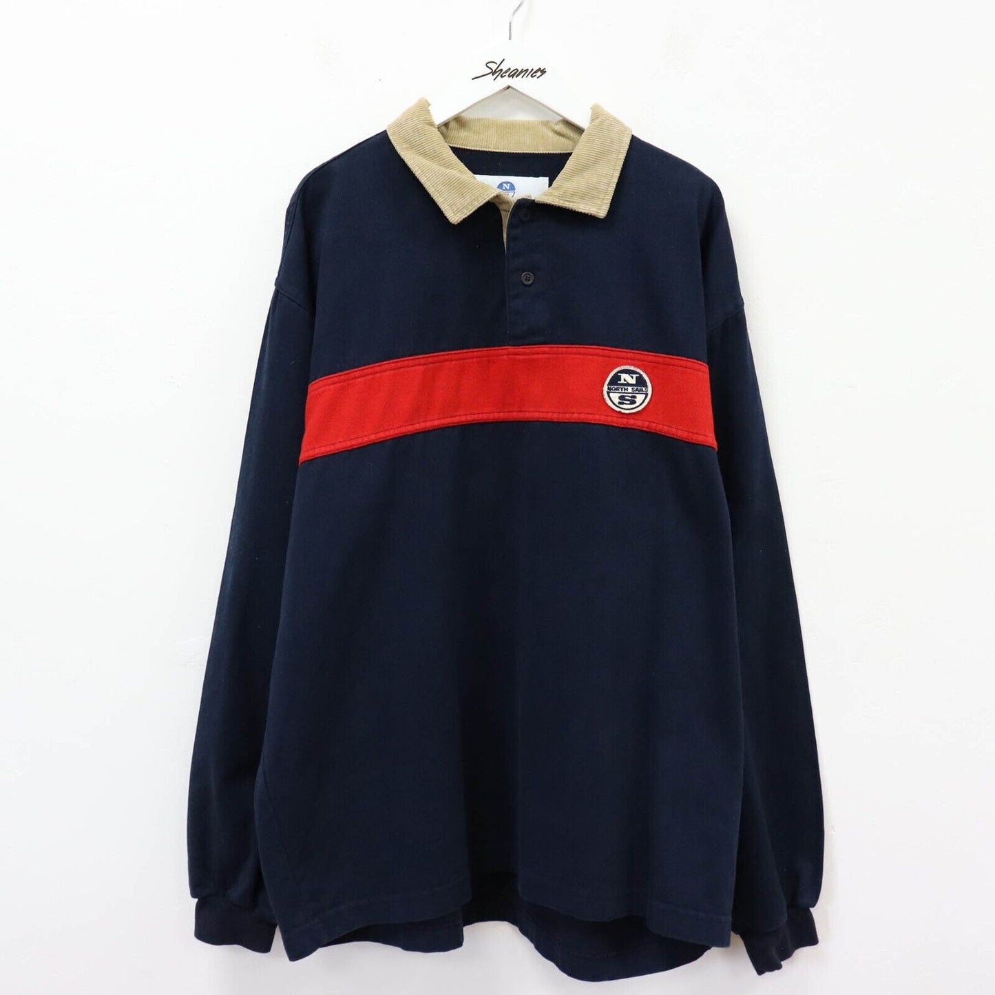 90s North Sails Rugby Shirt Size XL
