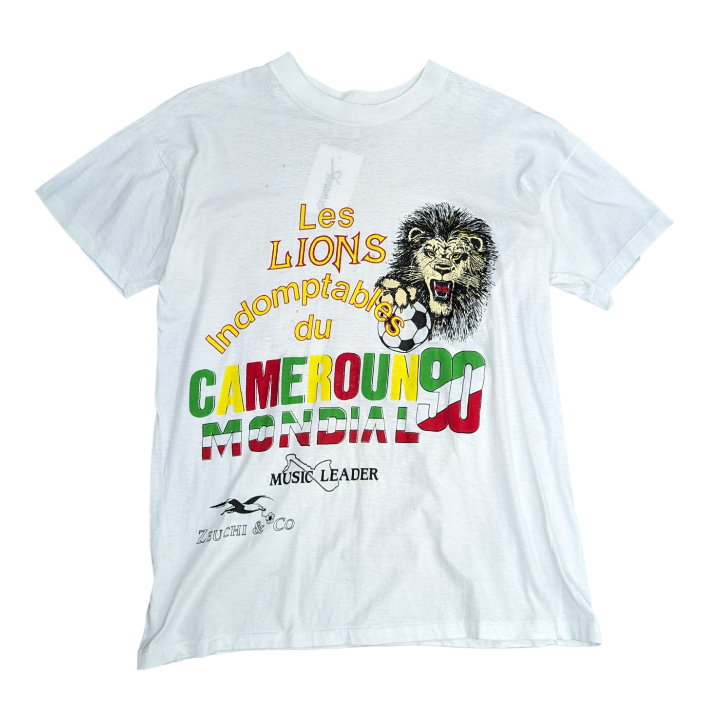 90s Les Lions Single Stitch T-Shirt Size M