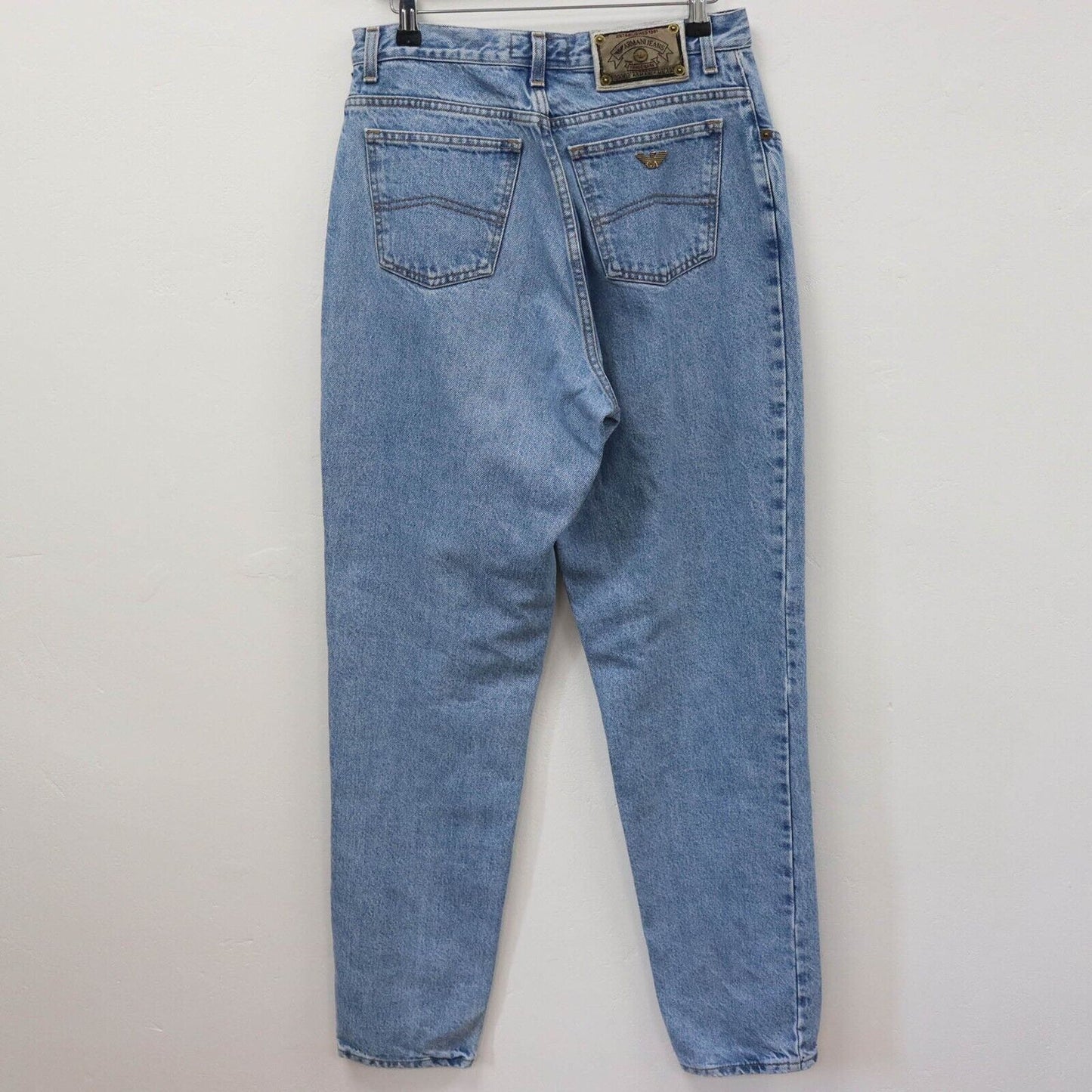 00s Armani Straight Leg Jeans Size UK12 L33