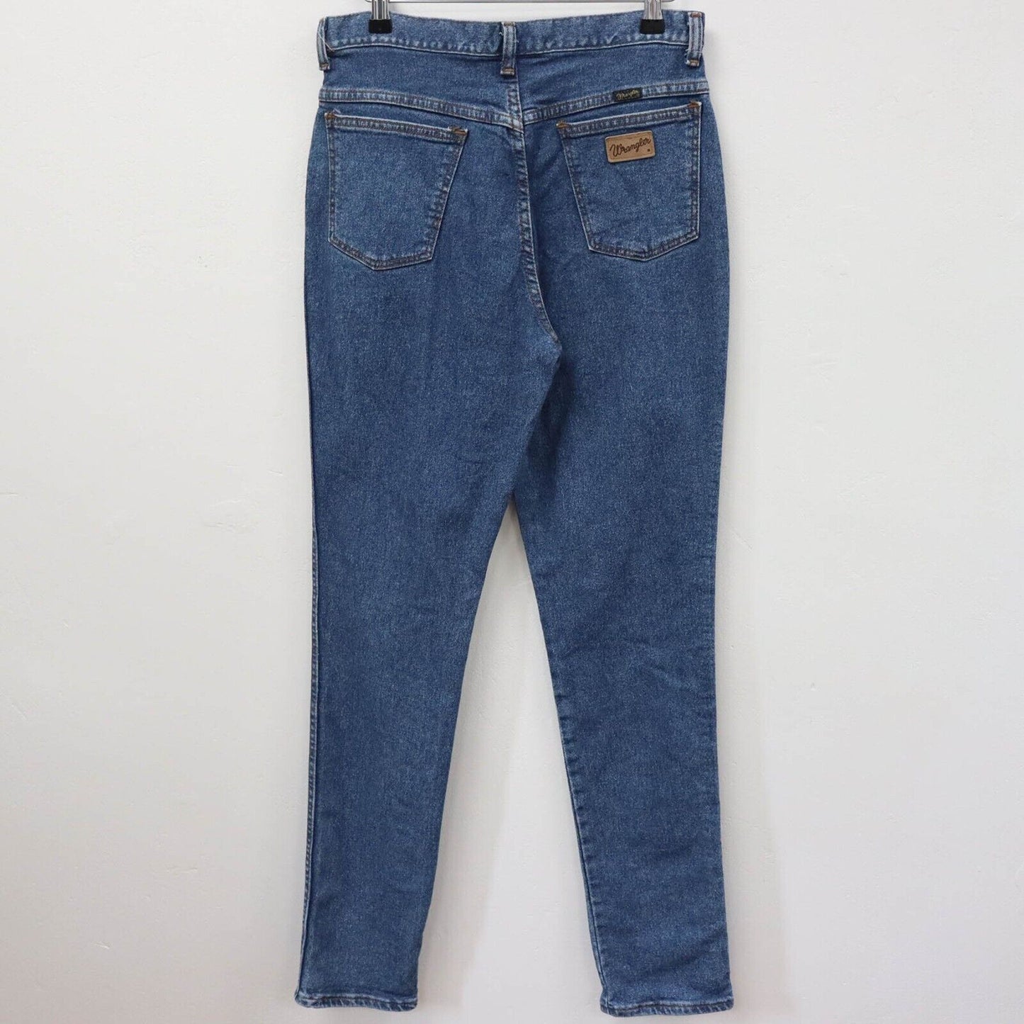 Vintage Wrangler High Waist Taper Jeans Size UK10 L33