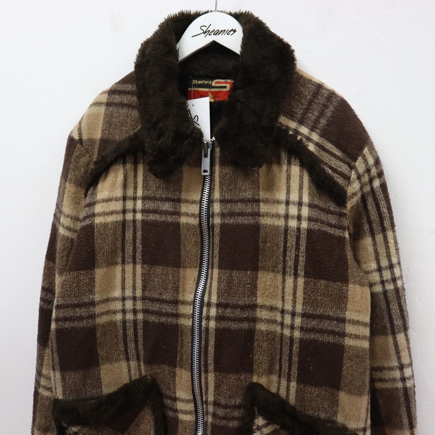 60s Wool Blend Jacket Size L