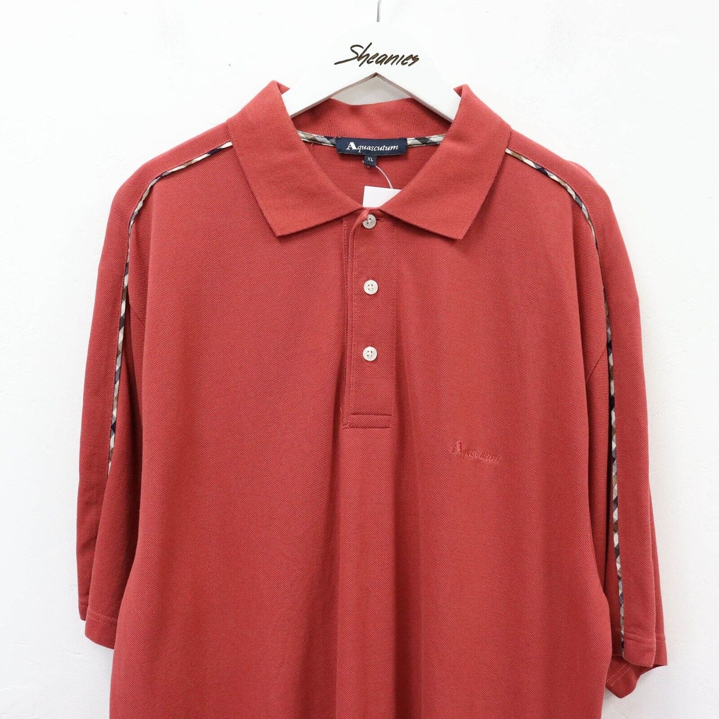 Aquascutum Polo Shirt Size XL