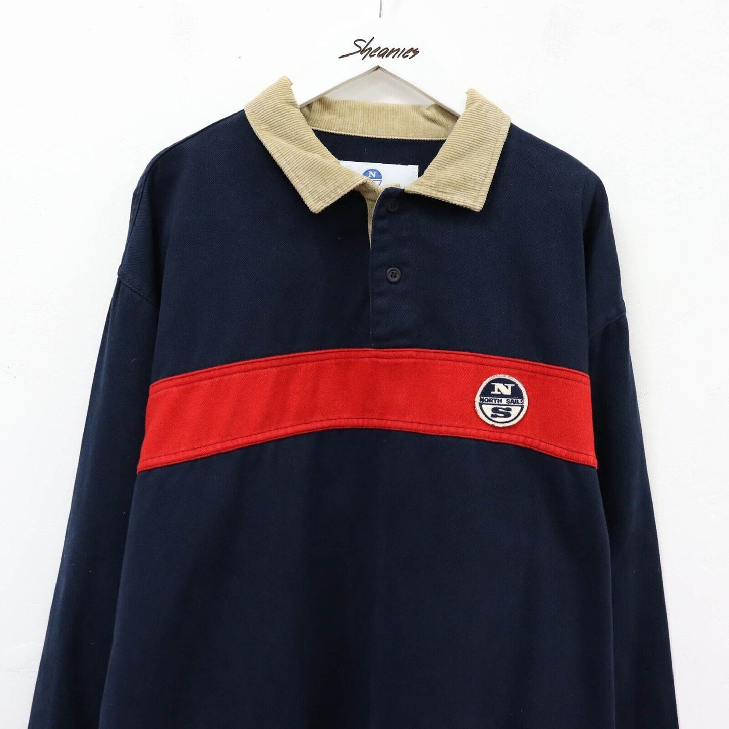 90s North Sails Rugby Shirt Size XL