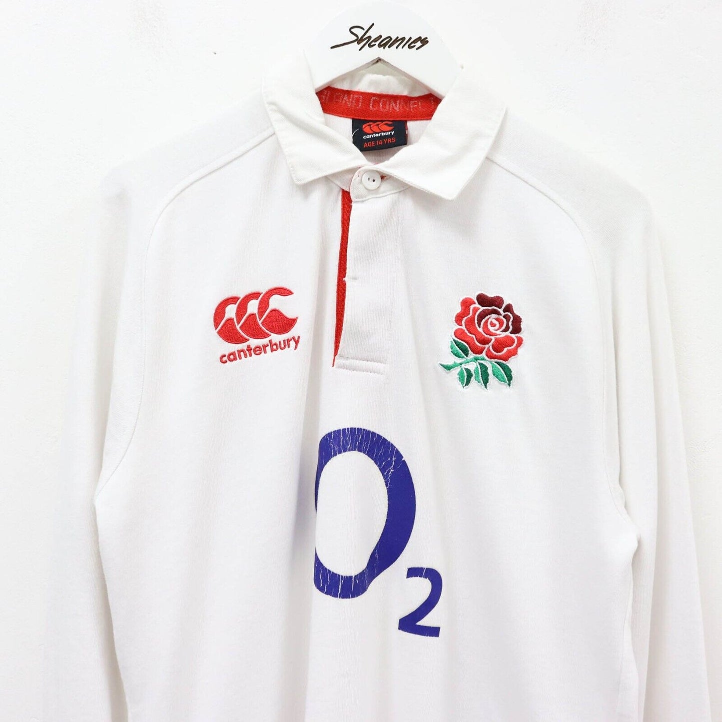 England Canterbury Rugby Top Size XS