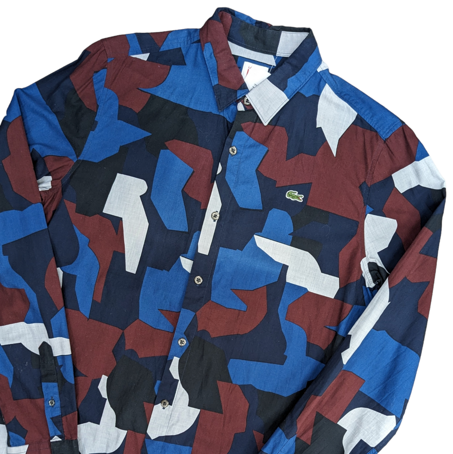 Lacoste Patterned Shirt Size M
