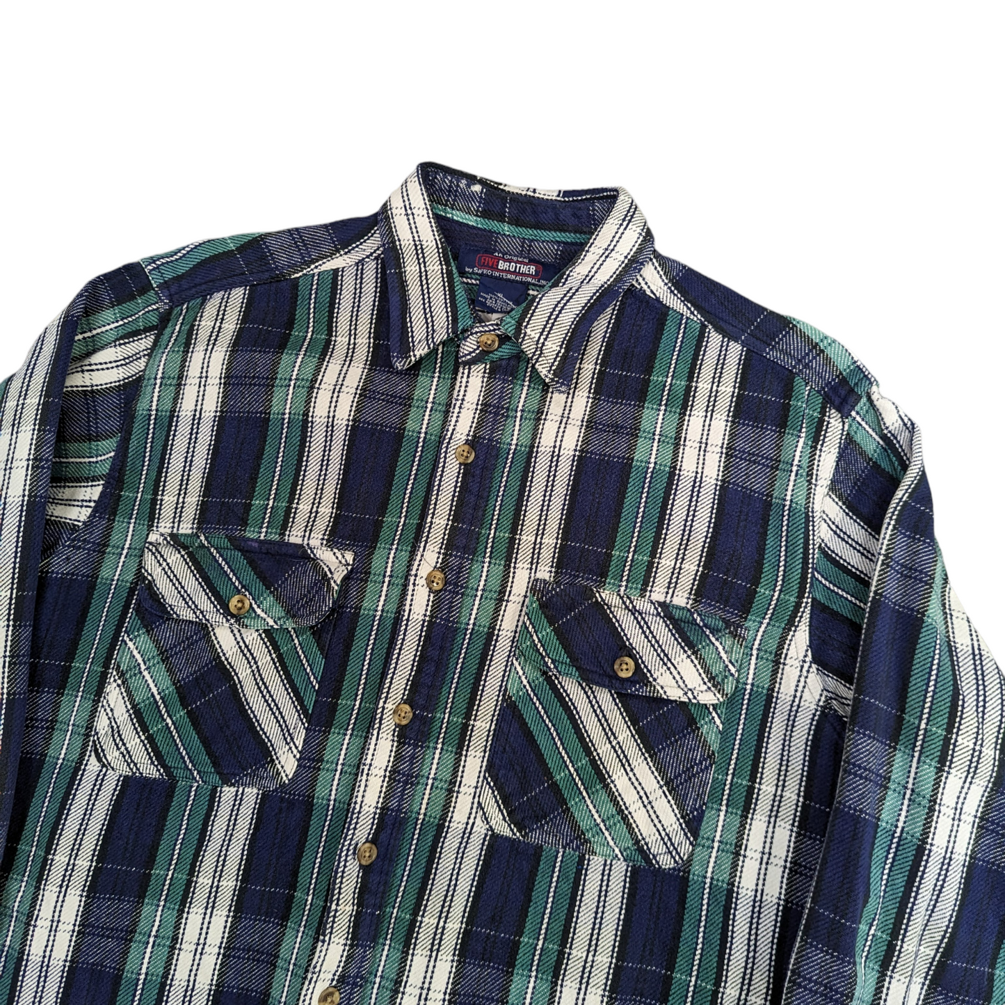 Five Brothers Heavy Flannel Shirt Size XL