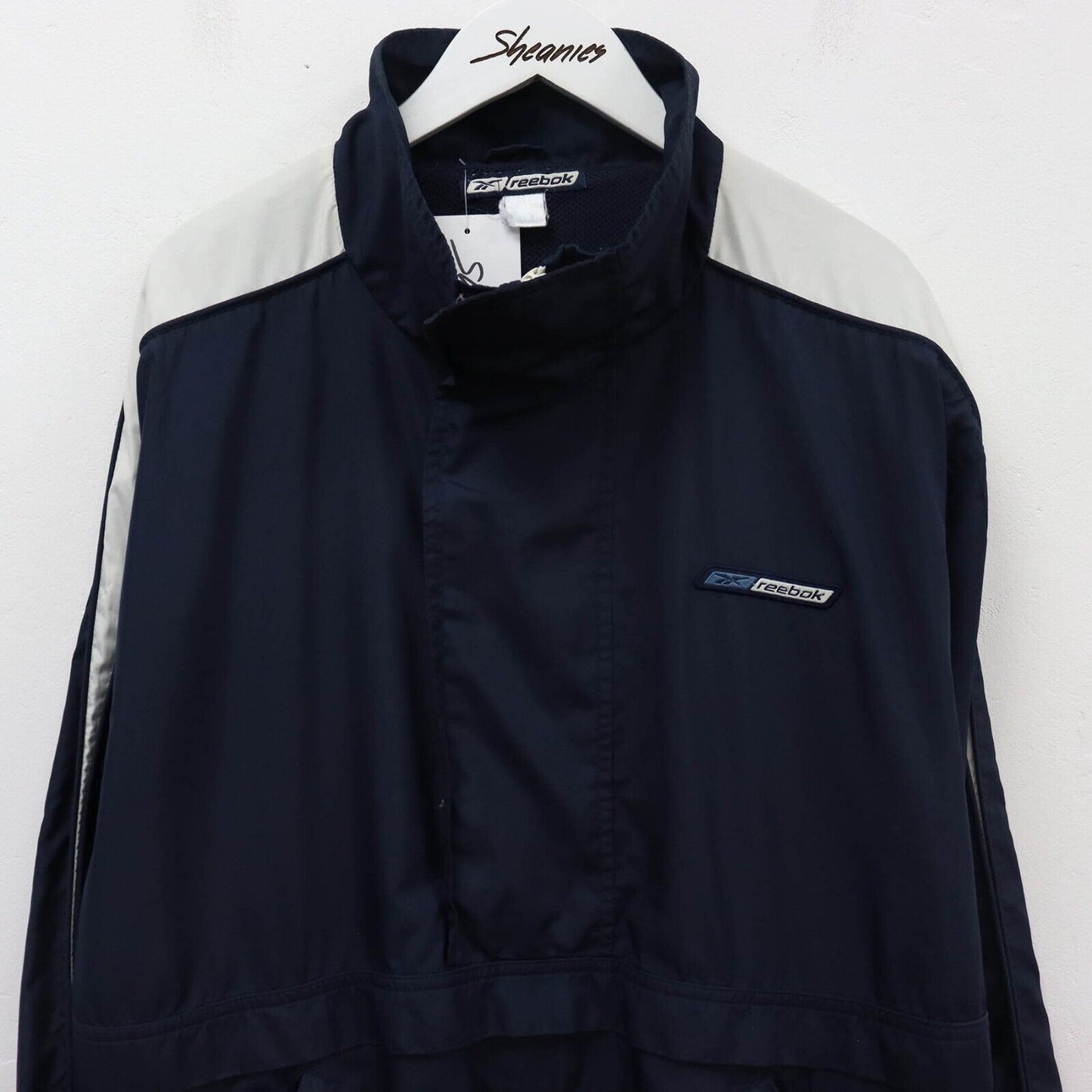 00s Reebok 1/2 Zip Windbreaker Size L