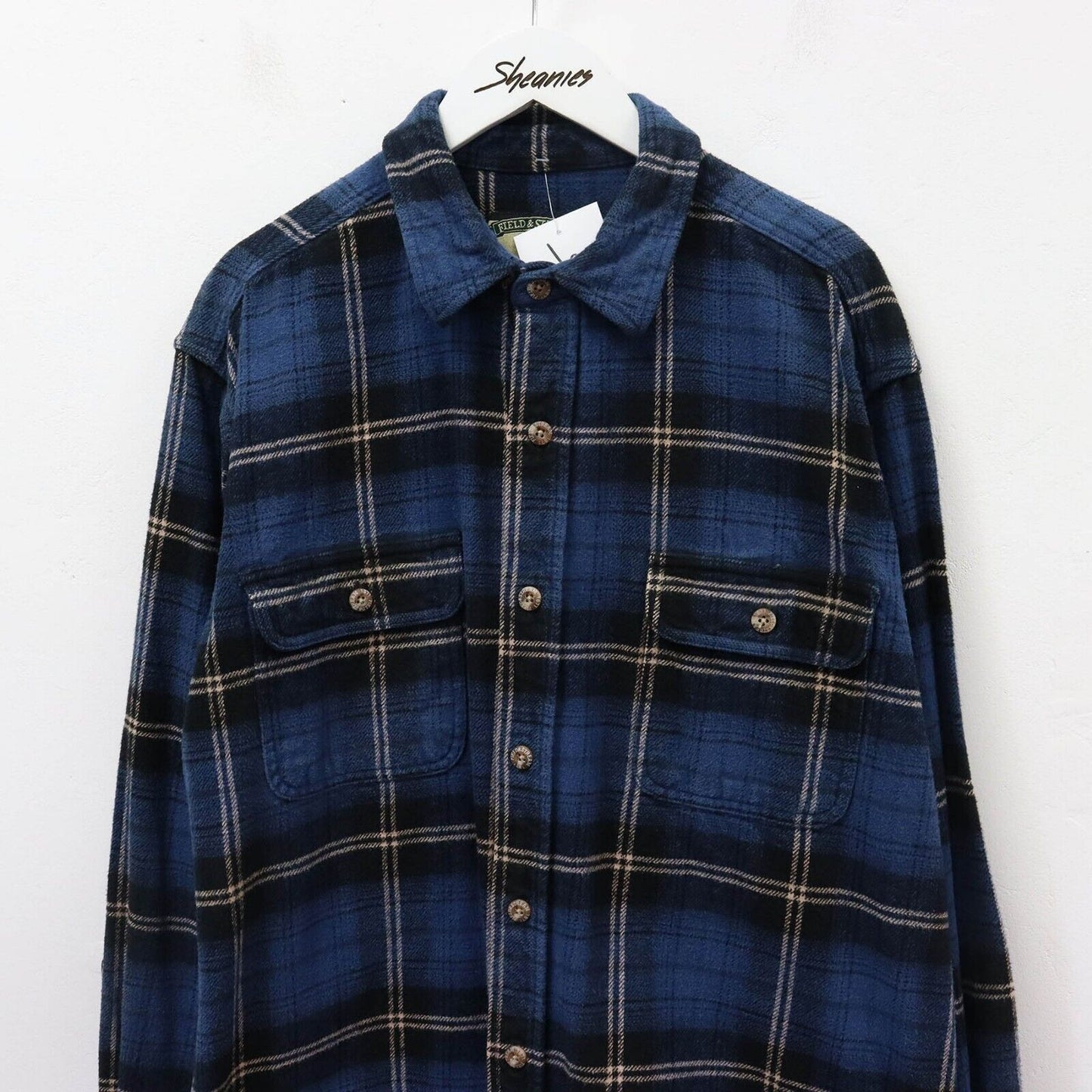 Vintage Field & Stream Flannel Shirt Size XL-Tall