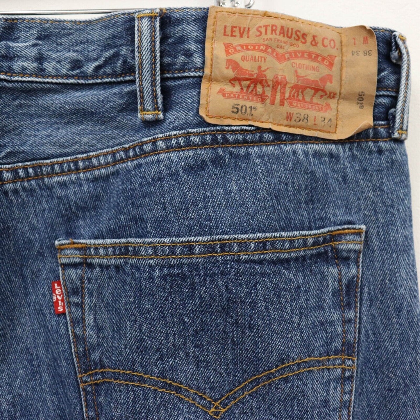 Levi’s 501 Straight Leg Jeans W38 L34