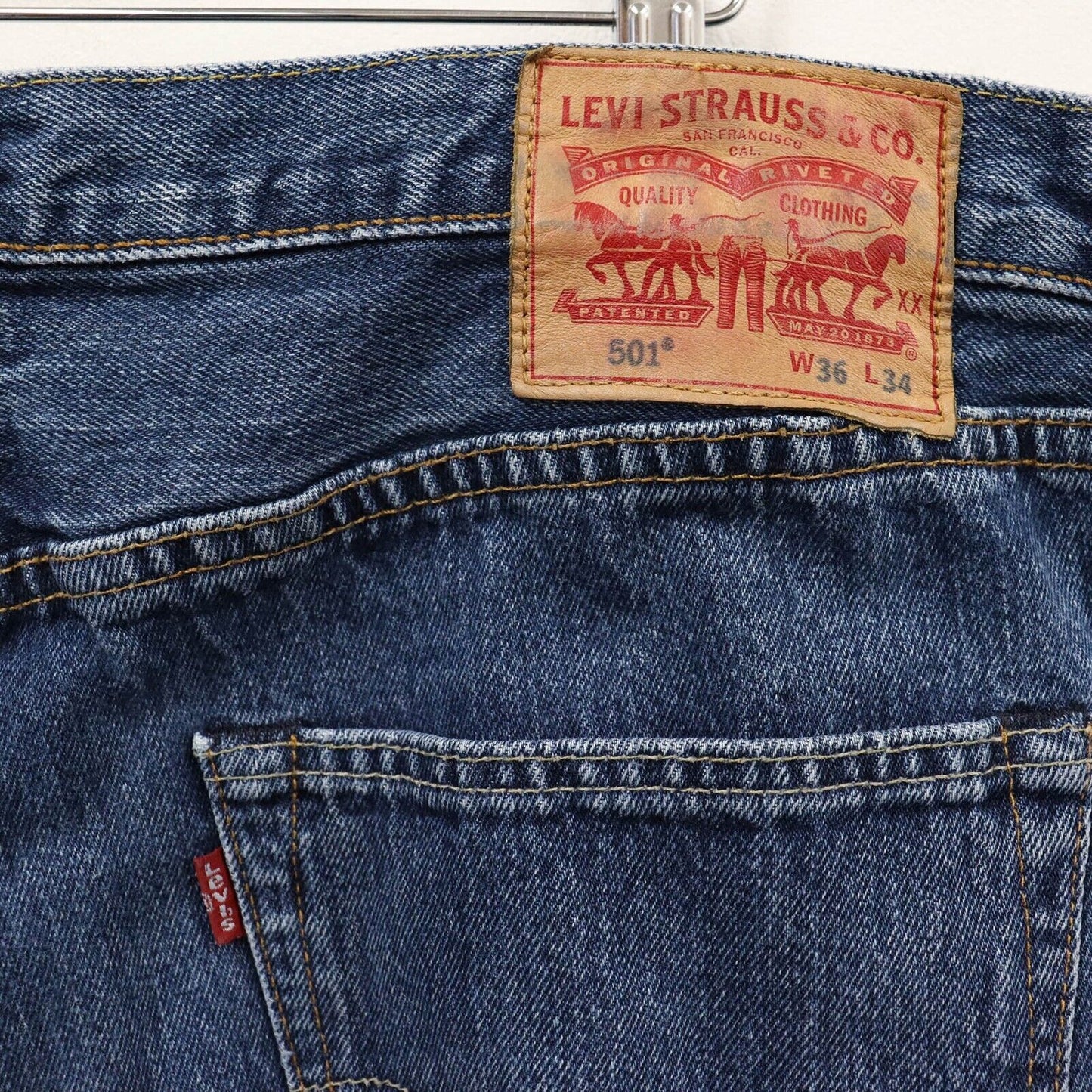 Levi’s 501 Straight Leg Jeans W36 L34