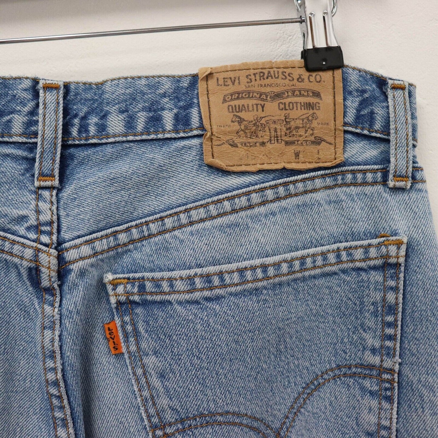 90s Levi’s High Waist Mom Fit Jeans Size UK16 L32