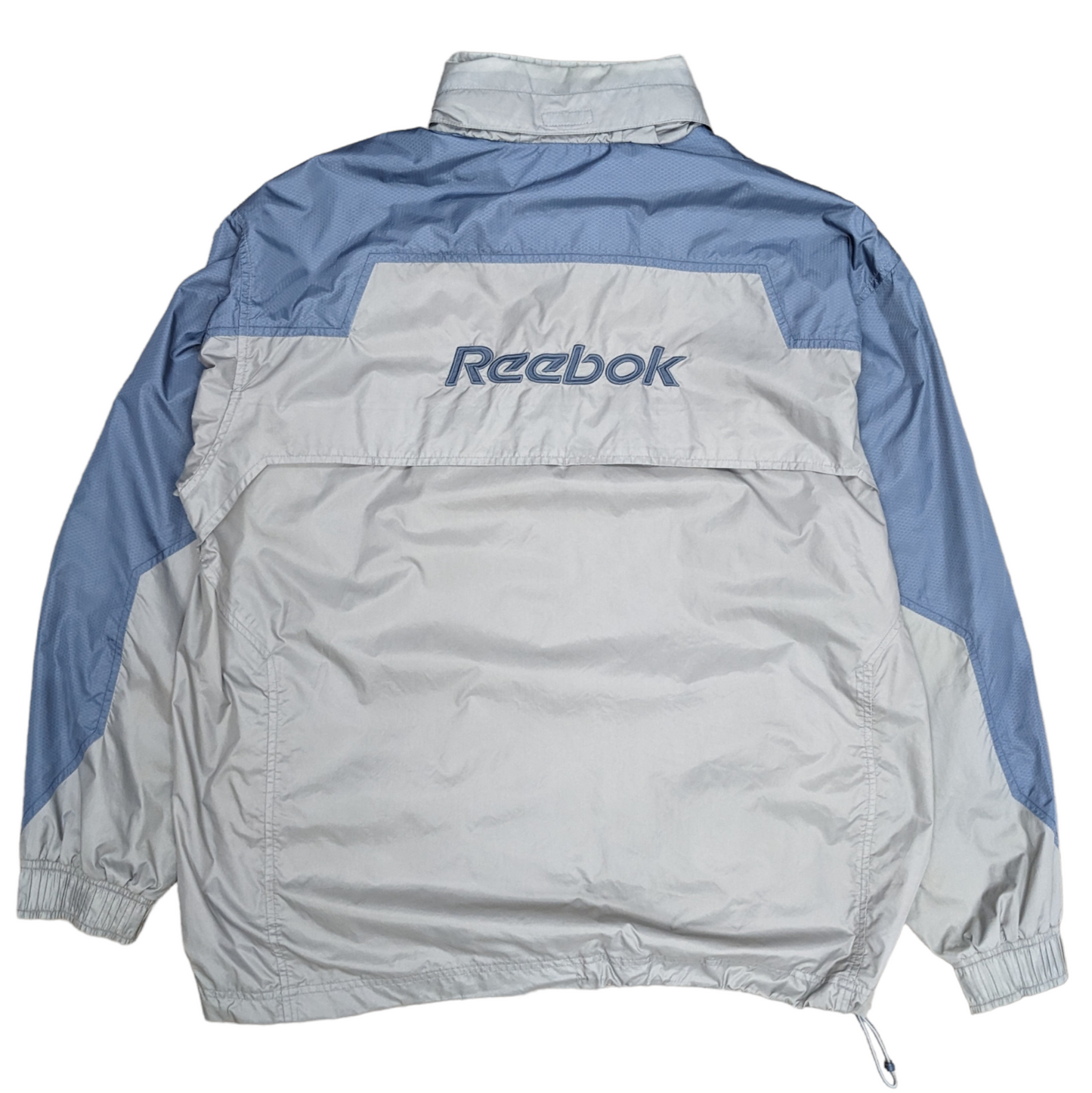 00s Reebok 1/4 Zip Windbreaker Size XL