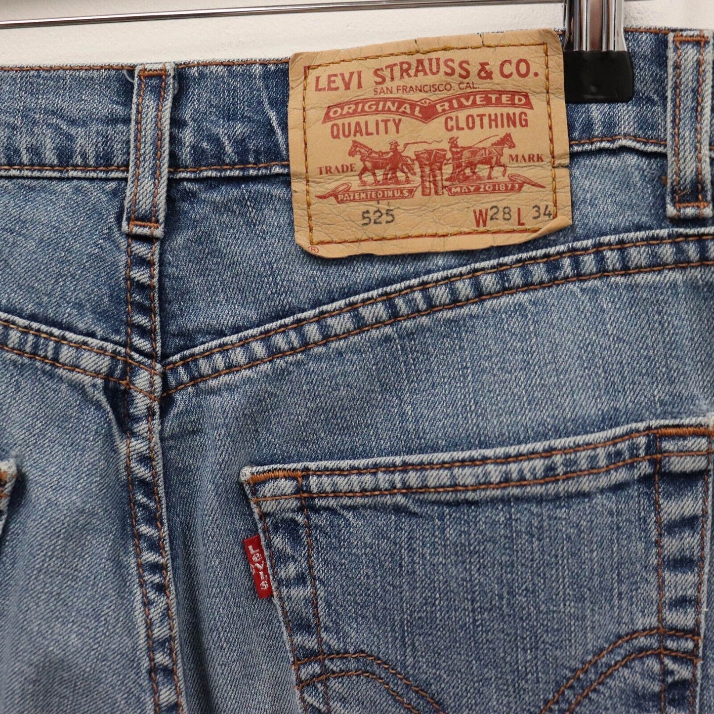 00s Levi’s 525 Bootcut Jeans Size UK10 W28 L30