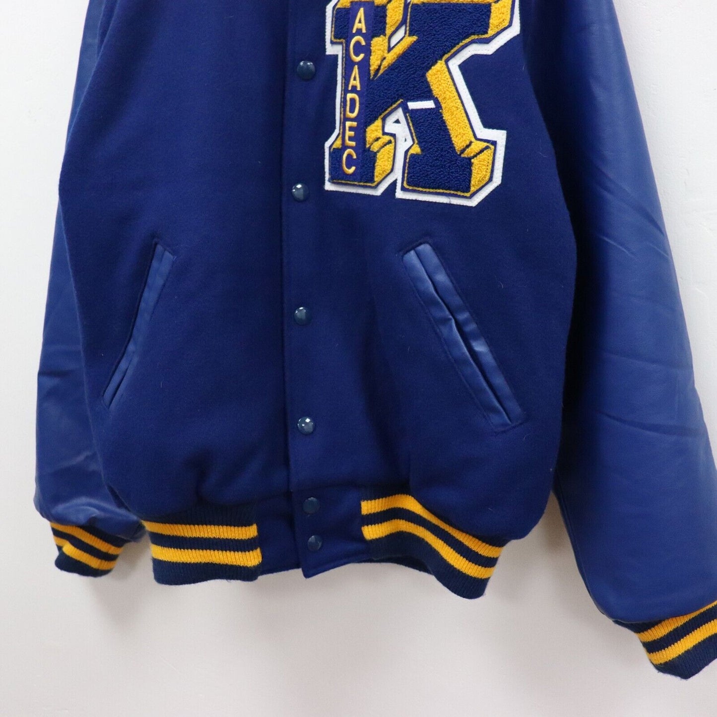 Vintage Wool Blend Varsity Jacket Size M