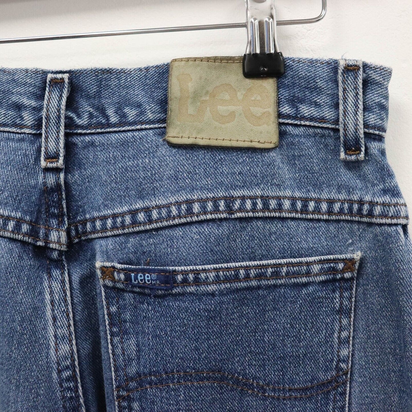 Vintage Lee High Waisted Jeans Size UK 10 W29 L32
