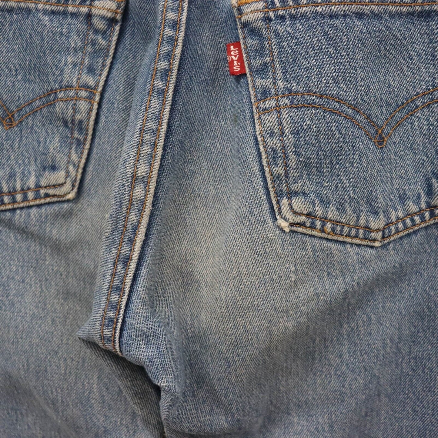 90s Levi’s 501 Upcycled Flare Jeans UK 8 W26 L29