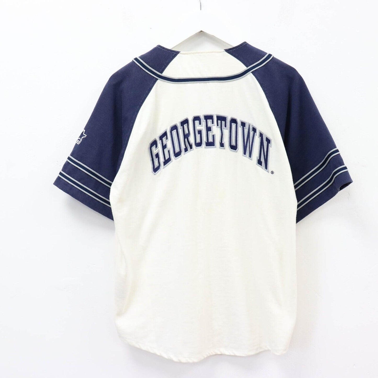Starter Georgetown Baseball Jersey Size S