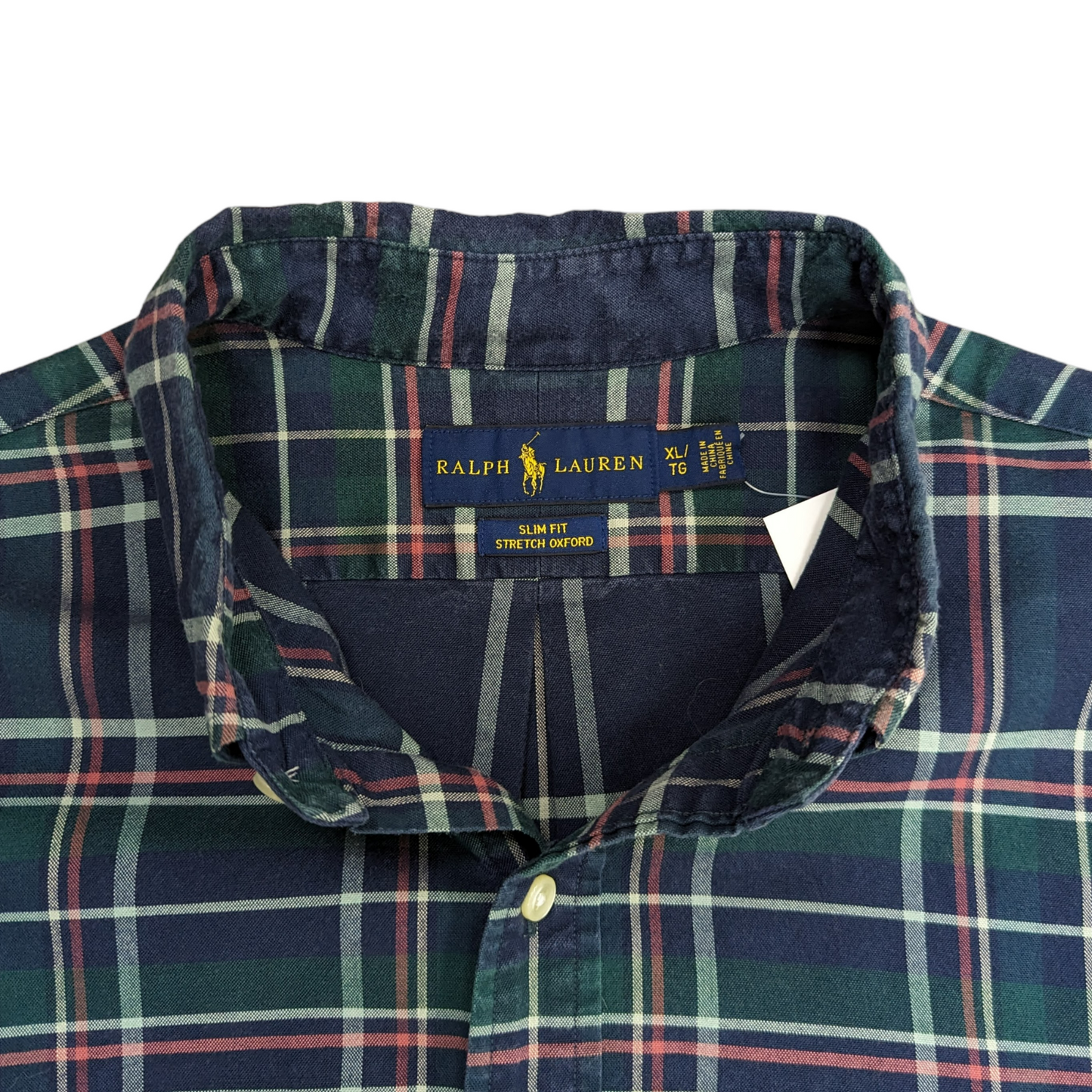 Ralph Lauren Slim Fit Check Shirt Size XL