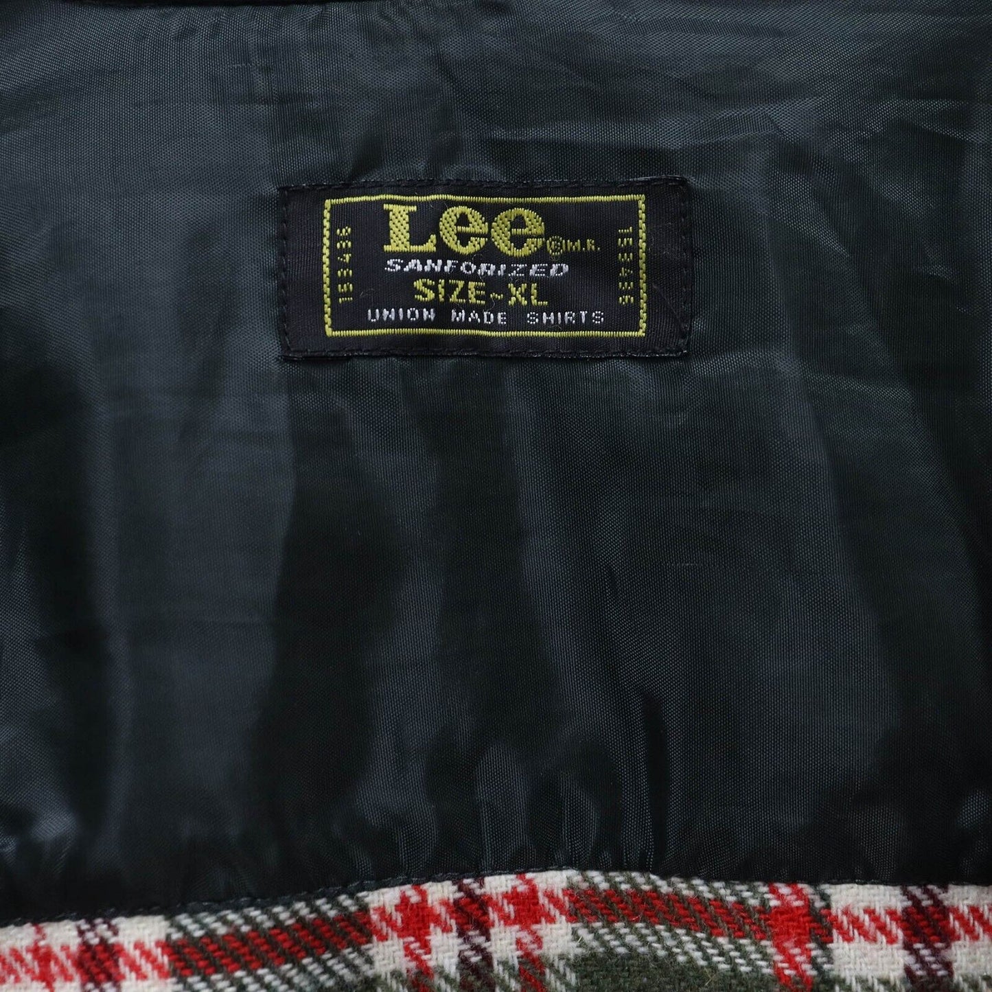 Vintage Lee Check Shirt Size XL
