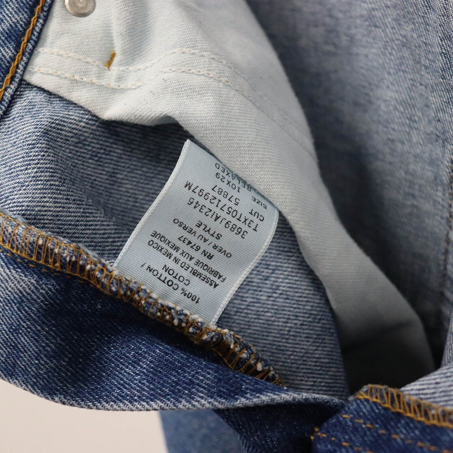 Ralph Lauren Relaxed Fit Jeans Size UK12 L29