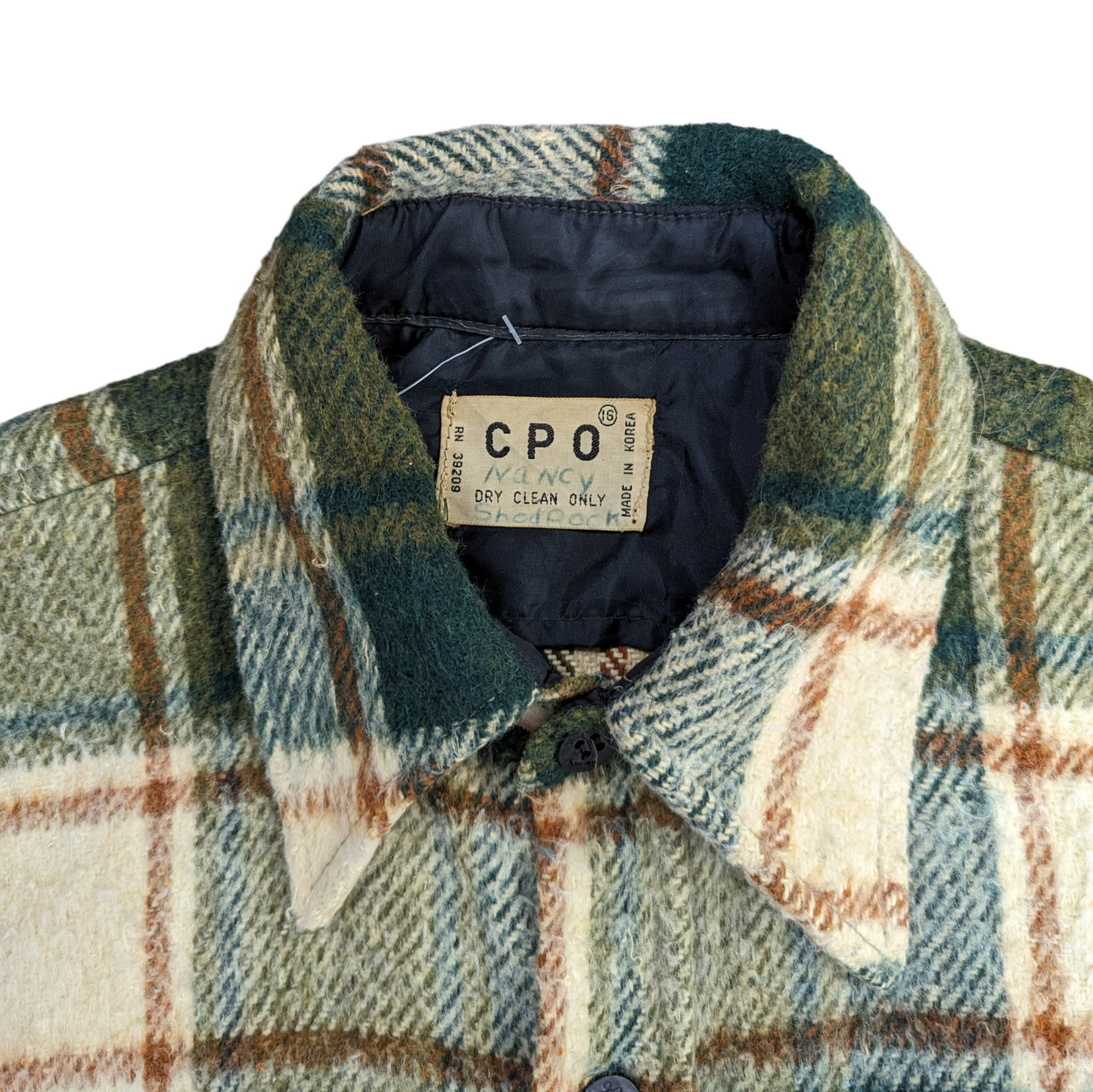 Vintage CPO Wool Blend Shirt Size XS/S