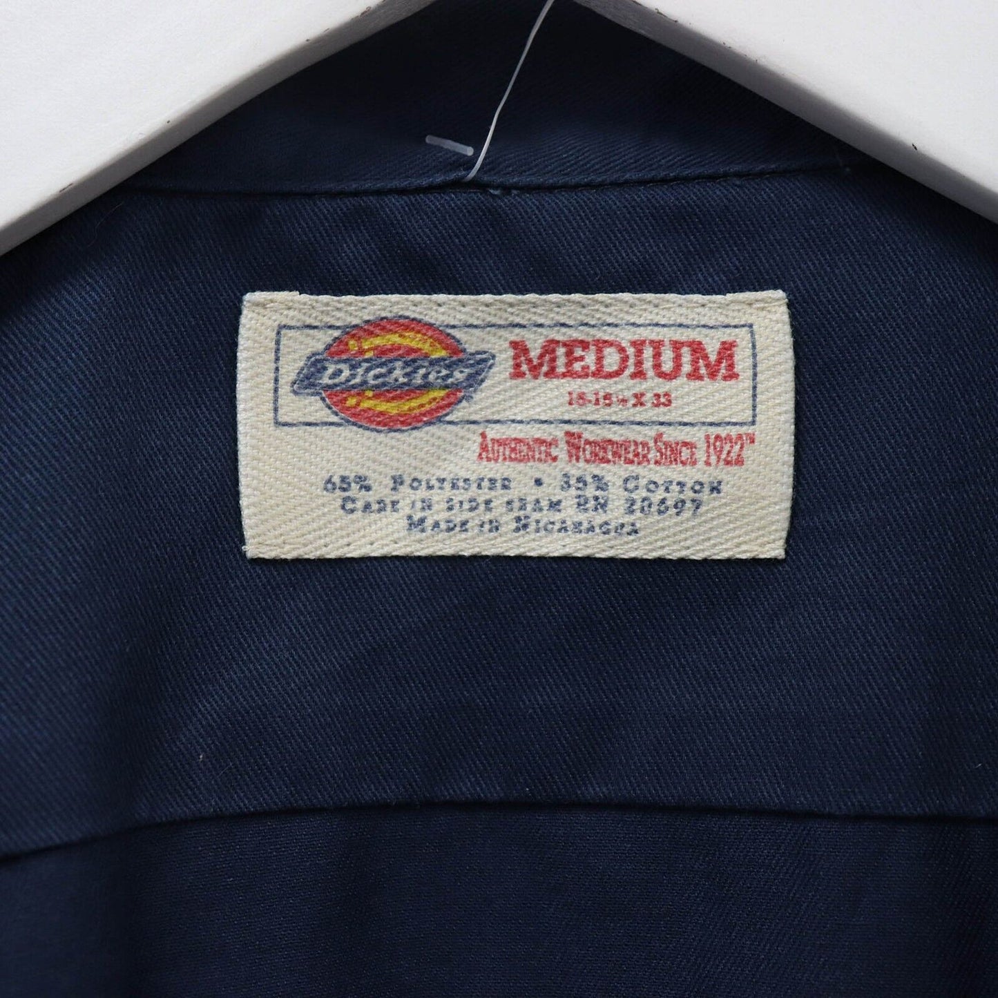Dickies L/S Work Shirt Size M