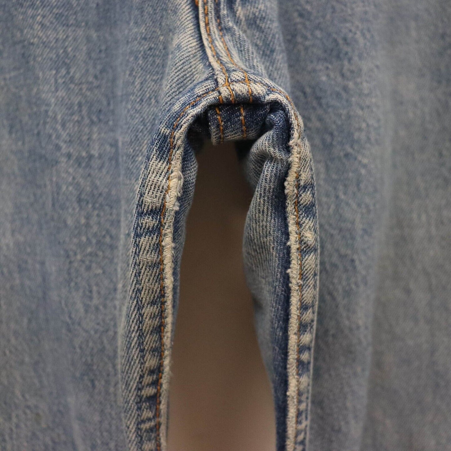 90s Levi’s 501 Upcycled Flare Jeans UK 8 W26 L29