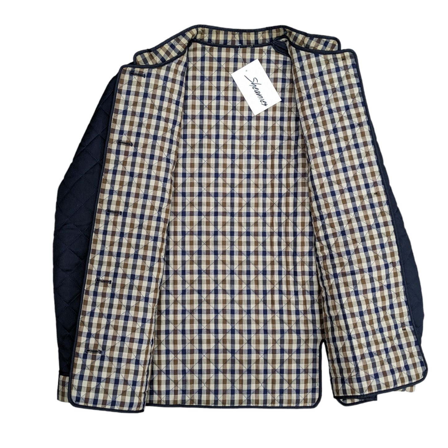80s Aquascutum Quilted Jacket Size S