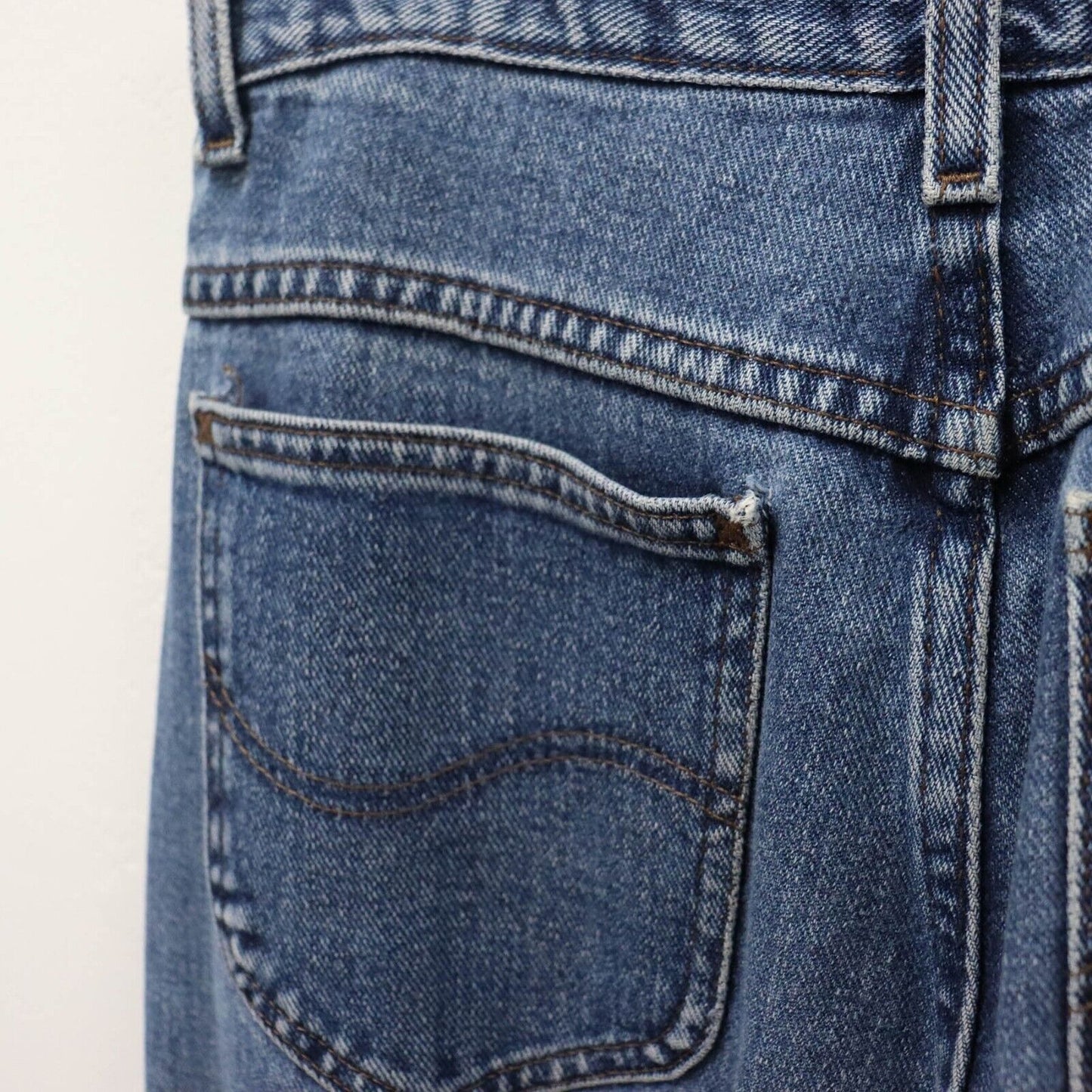 Vintage Lee High Waisted Jeans Size UK 10 W29 L32