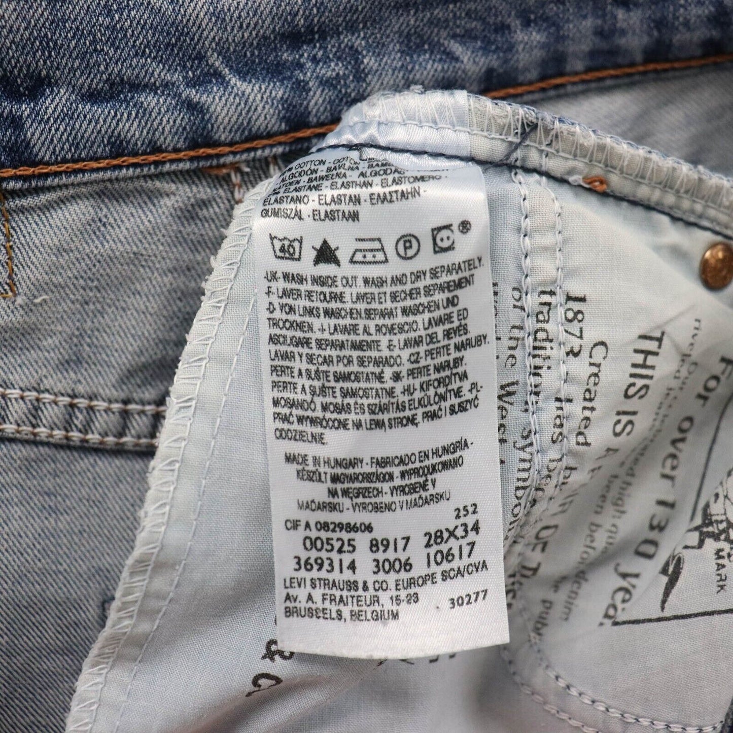 00s Levi’s 525 Bootcut Jeans Size UK10 W28 L30