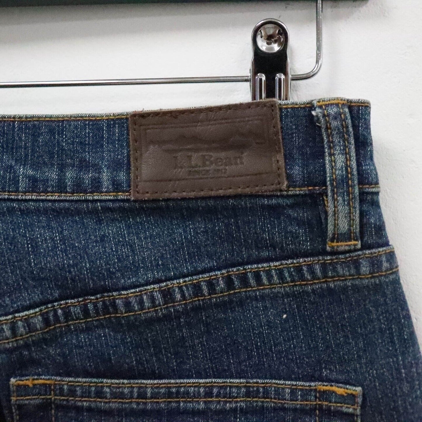 Vintage L.L Bean Straight Leg Jeans UK 10 W28 L32
