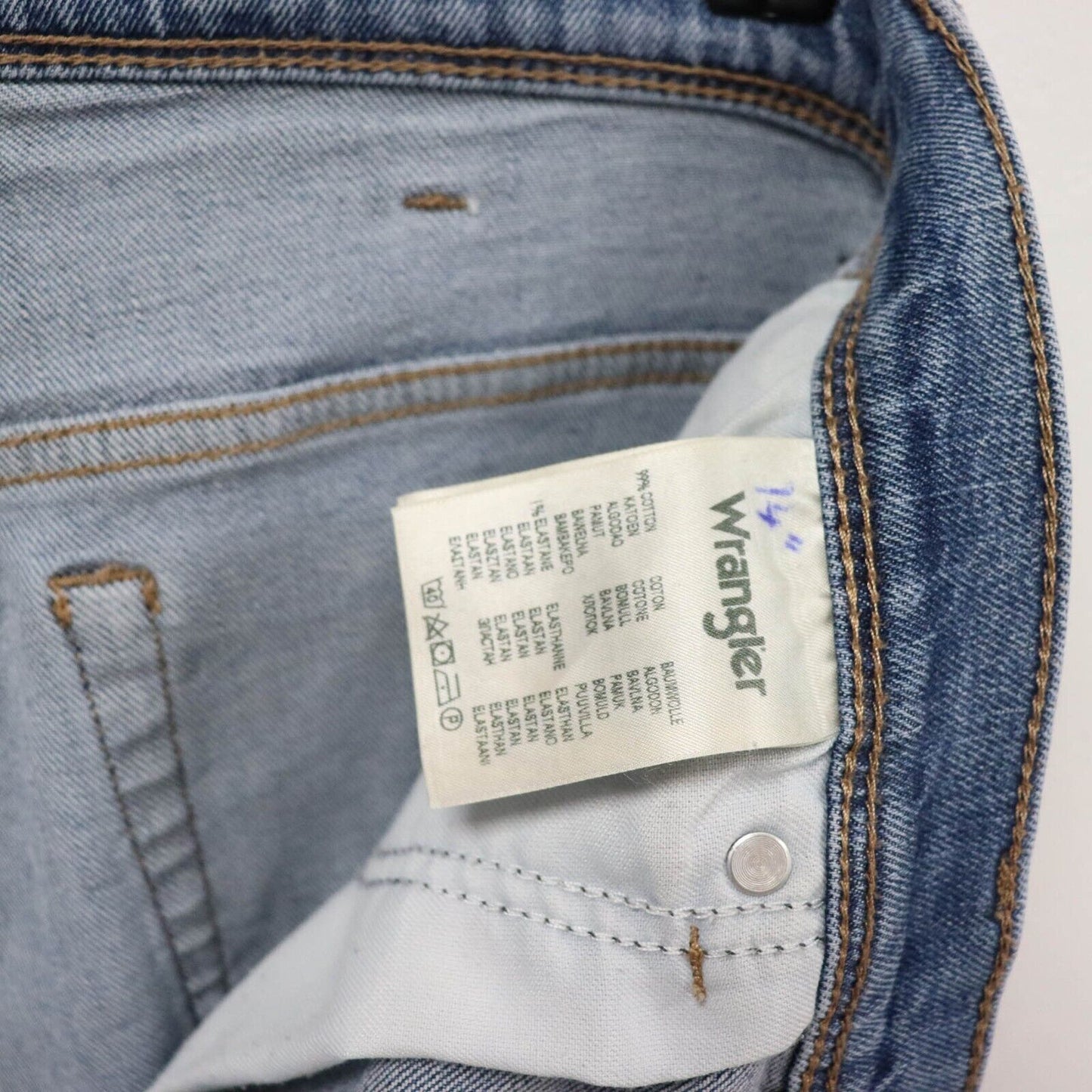90s Wrangler Straight Leg Jeans Size UK10 L31