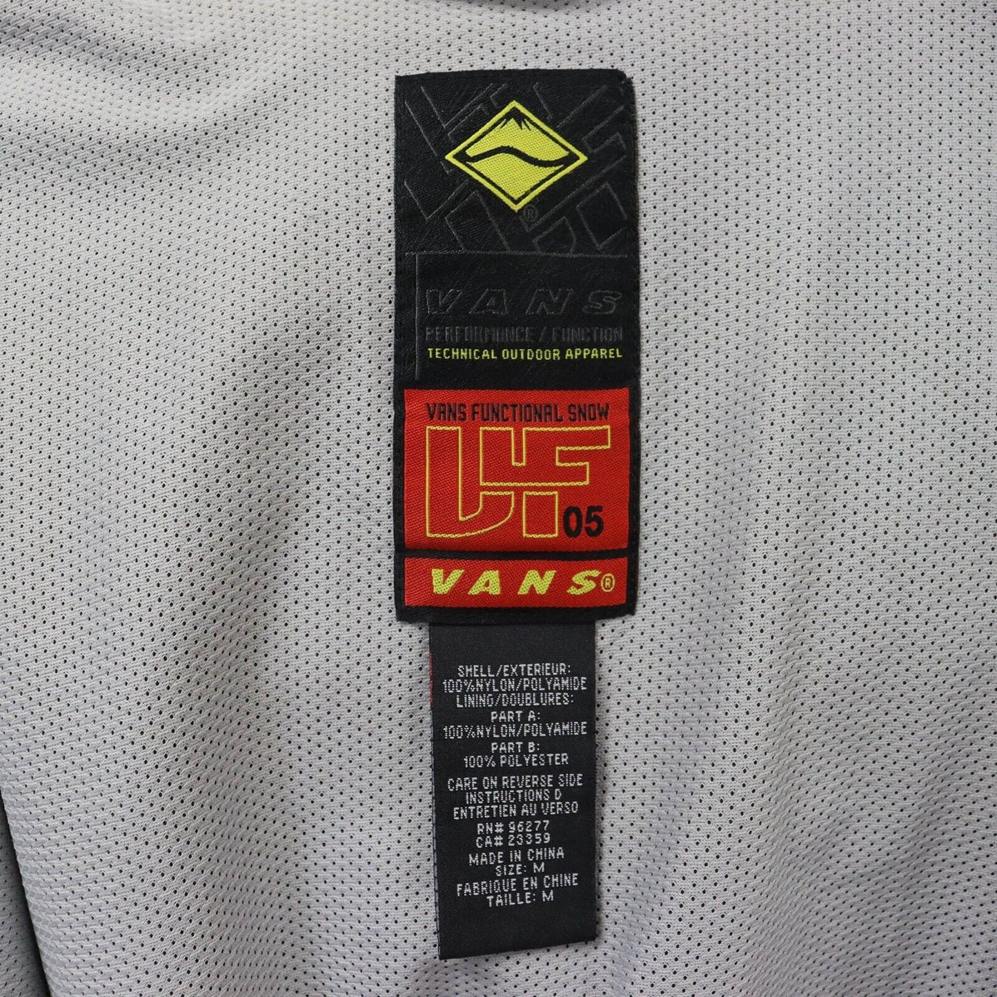 00s Vans Raincoat Size M
