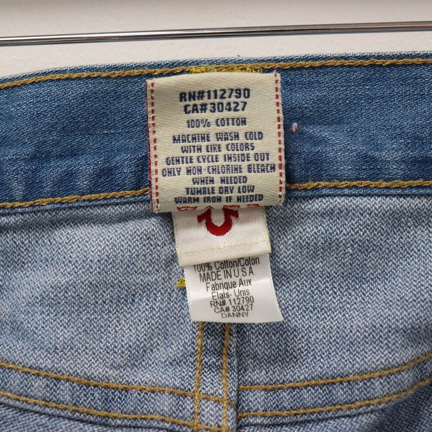 True Religion Low Rise Flared Jeans Size UK12 L29