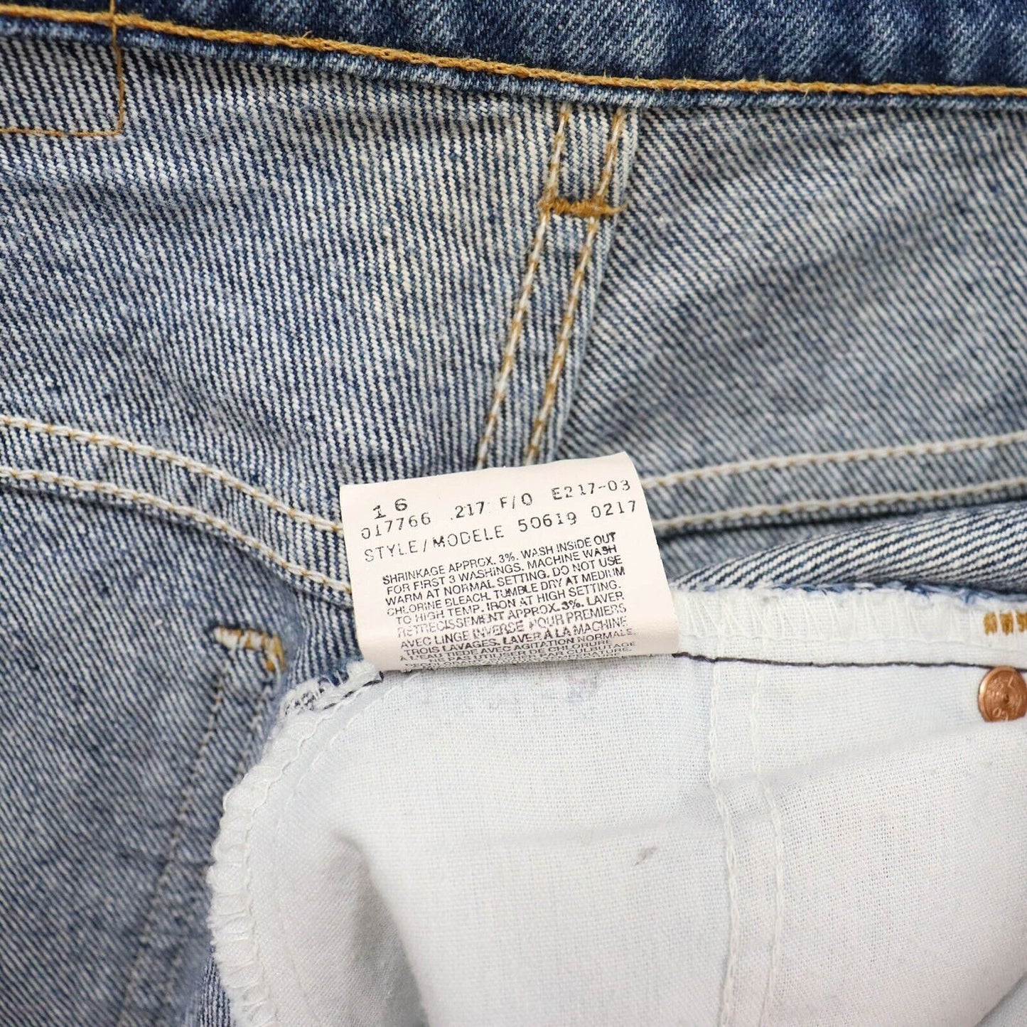 90s Levi’s High Waist Straight Leg Jeans W33 L32