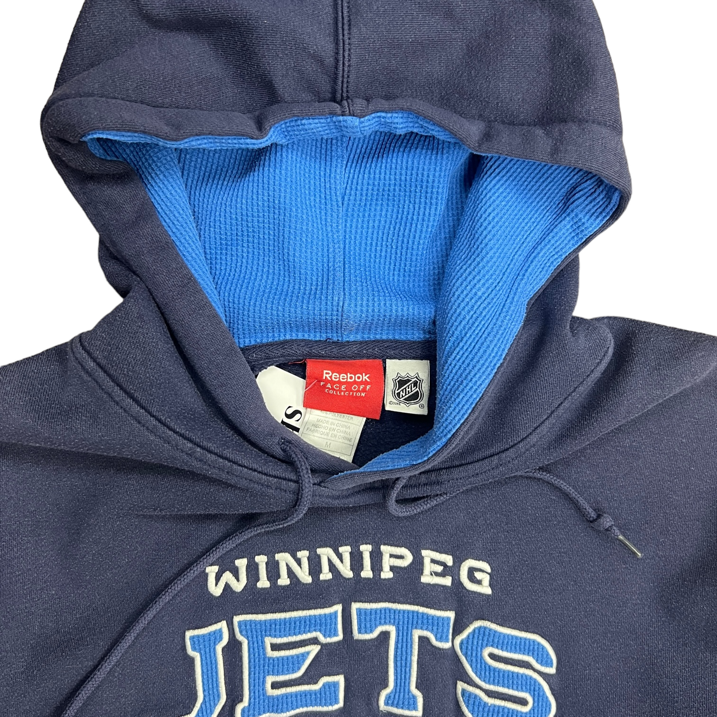 Reebok NHL Winnipeg Jets Hoodie Size XL
