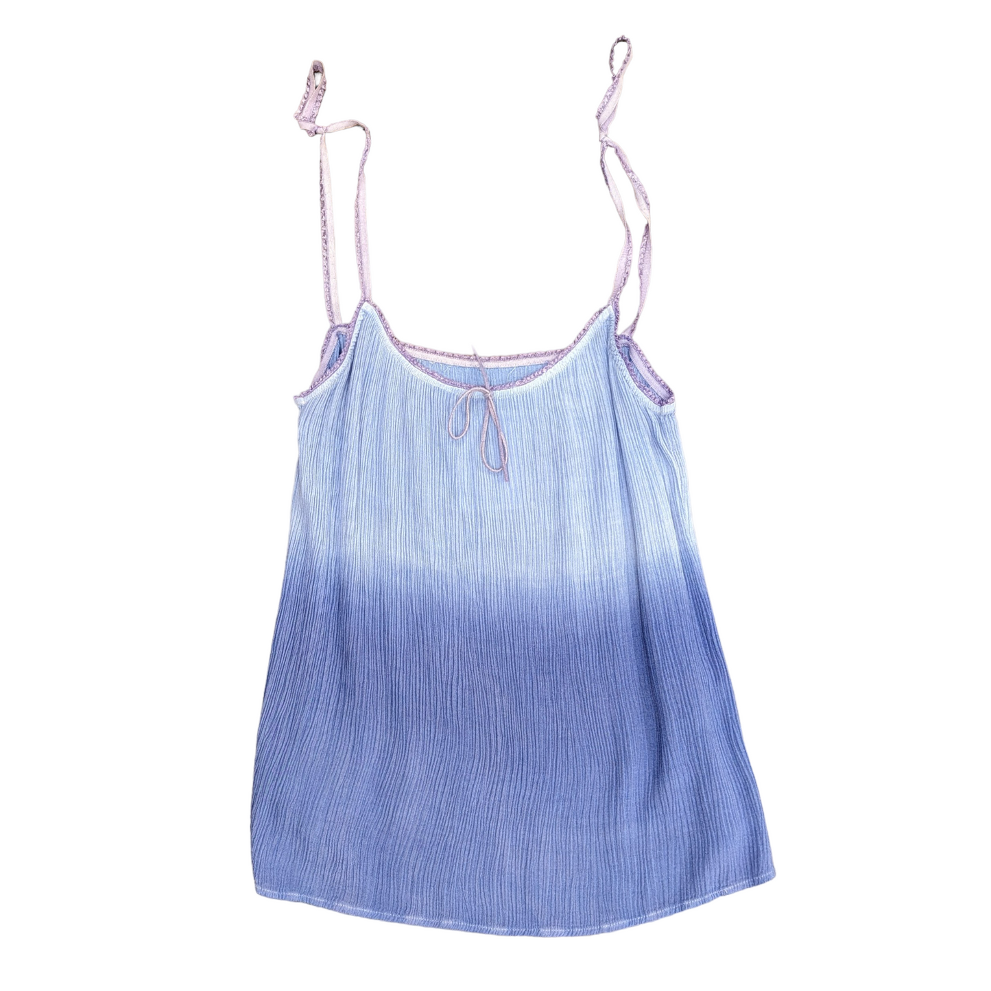 Y2K Textured Vest Top Size S/M