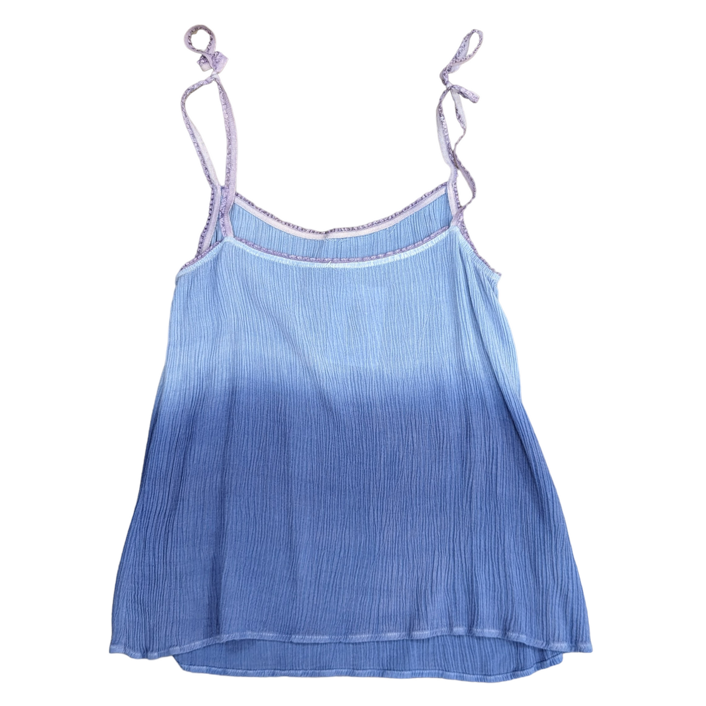 Y2K Textured Vest Top Size S/M