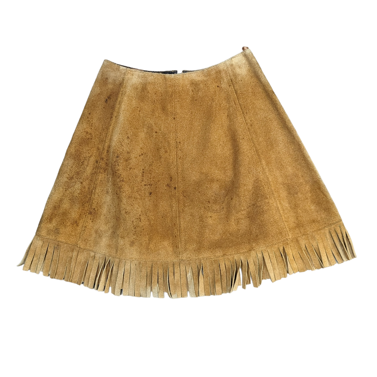 Vintage Suede Skirt Women's Size UK 8