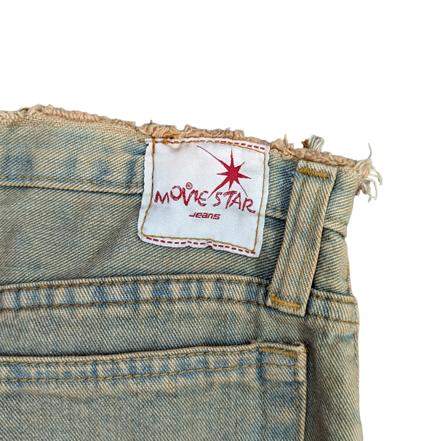 Y2K Washed Denim Skirt Women’s Size UK 10
