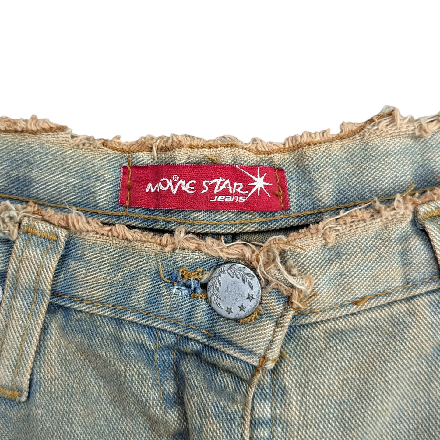 Y2K Washed Denim Skirt Women’s Size UK 10