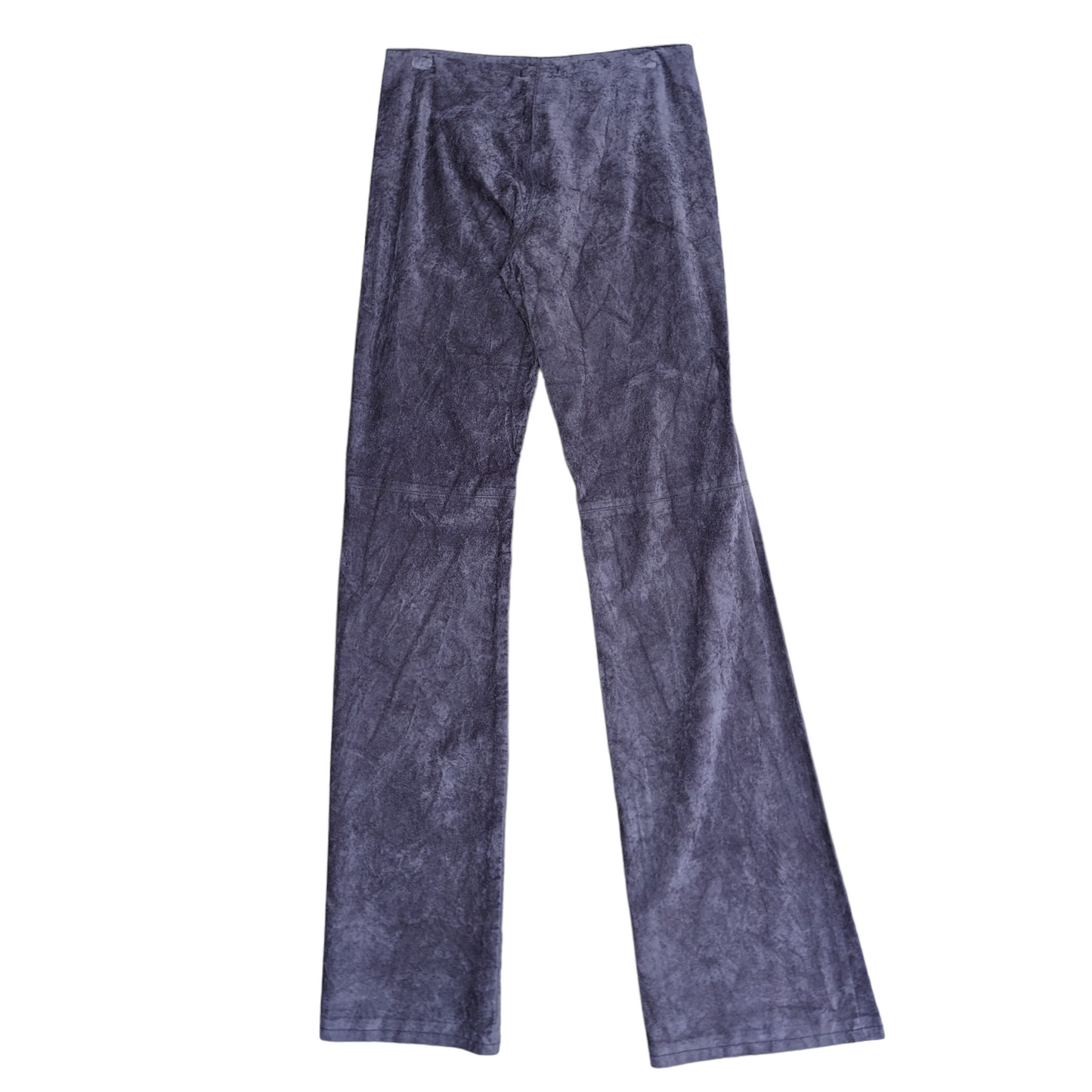 Y2K Velour Bootcut Trousers Size UK 10