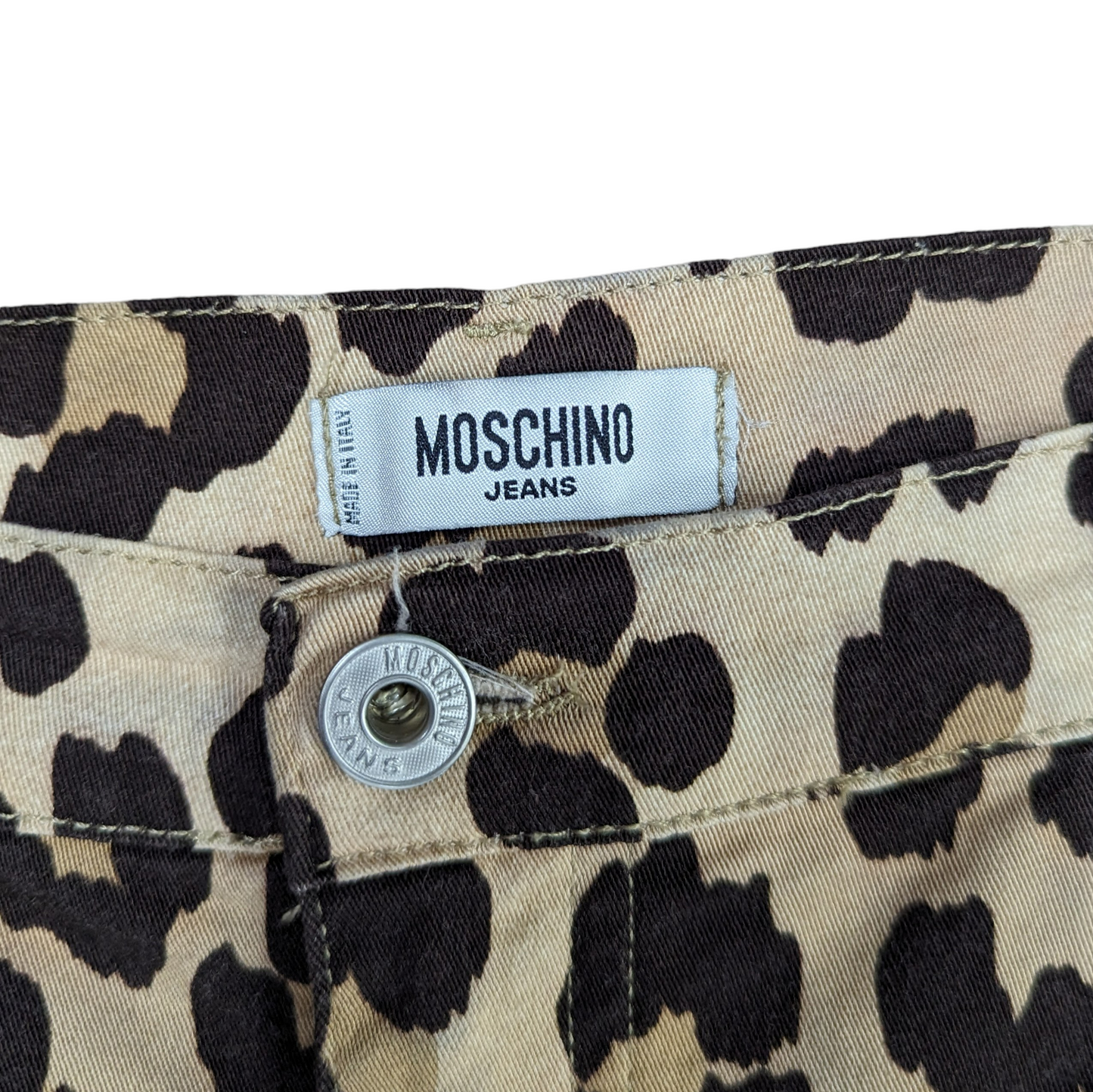 Y2K Moschino Bootcut Jeans Size UK 14